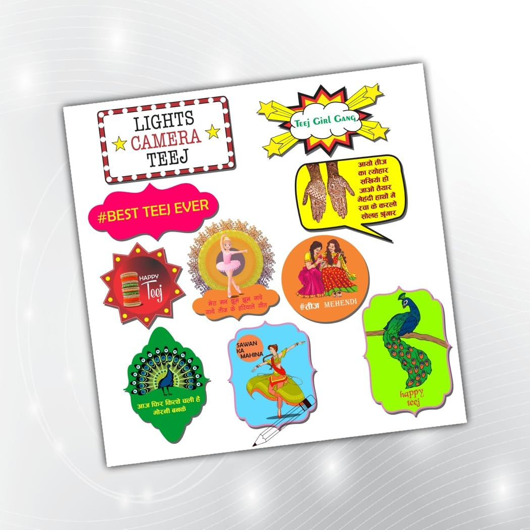 PartyStuff Props  Teej Party Props (10 Piece)