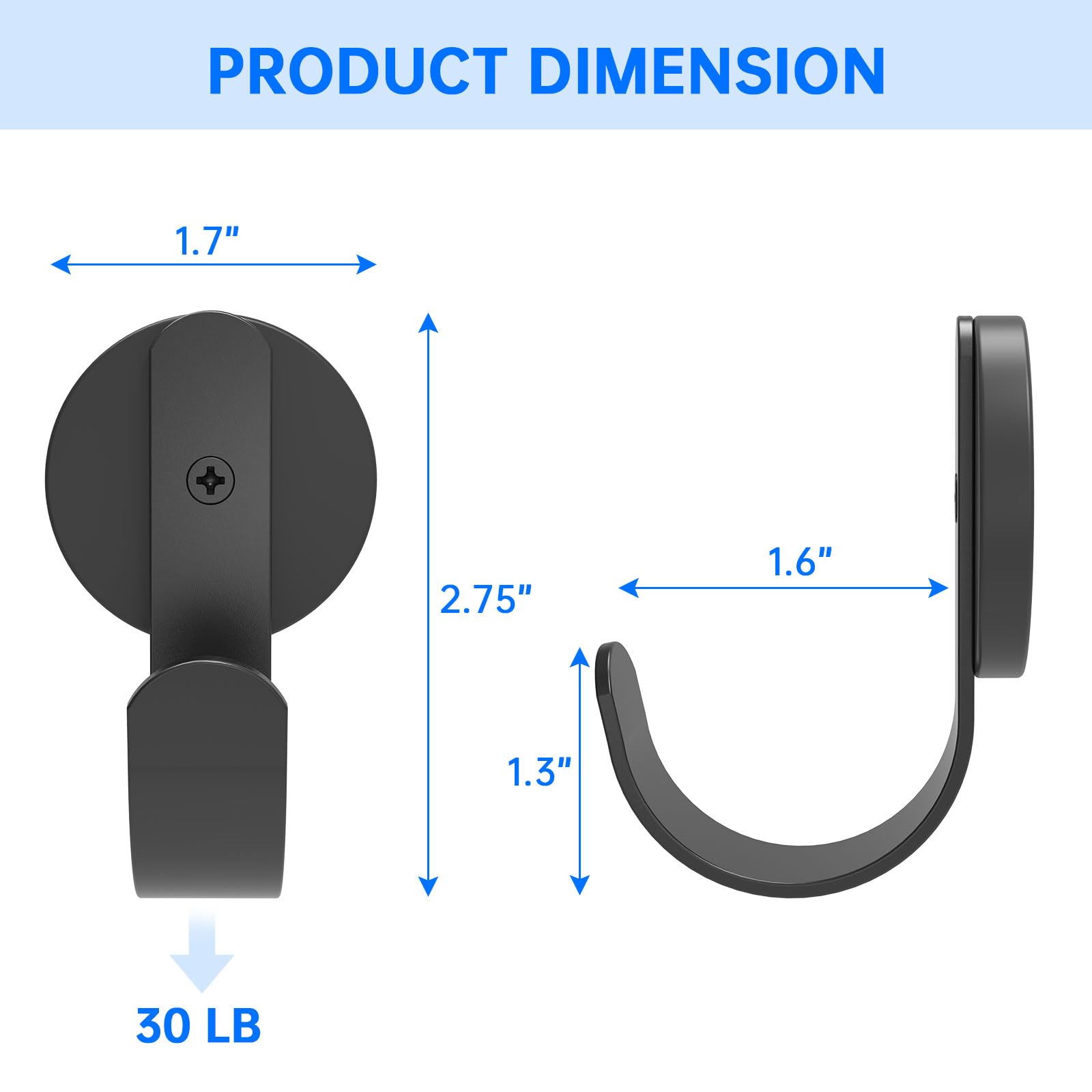 Irondiy 3 Pack Magnetic Grill Hooks,Outdoor Magnet Hooks For Grills,Grills Magnetic Hooks For Kitchen,Grill Accessories For Hang
