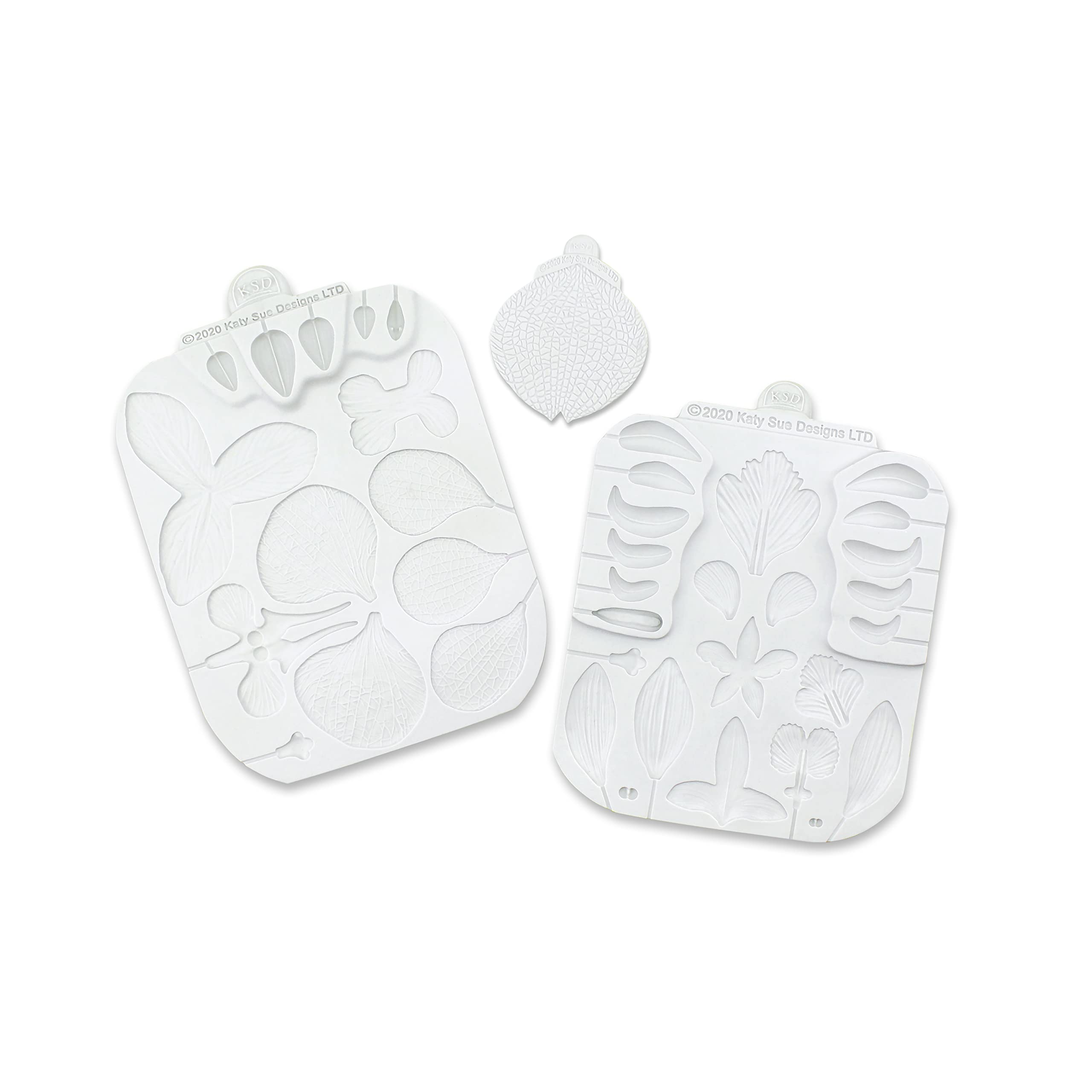 Flower Pro Ultimate Orchids Silicone Molds & Veiner Set. Makes 5 Orchids: Dendrobium, Vanda, Oncidium (Dancing Ladies/Butterfly)
