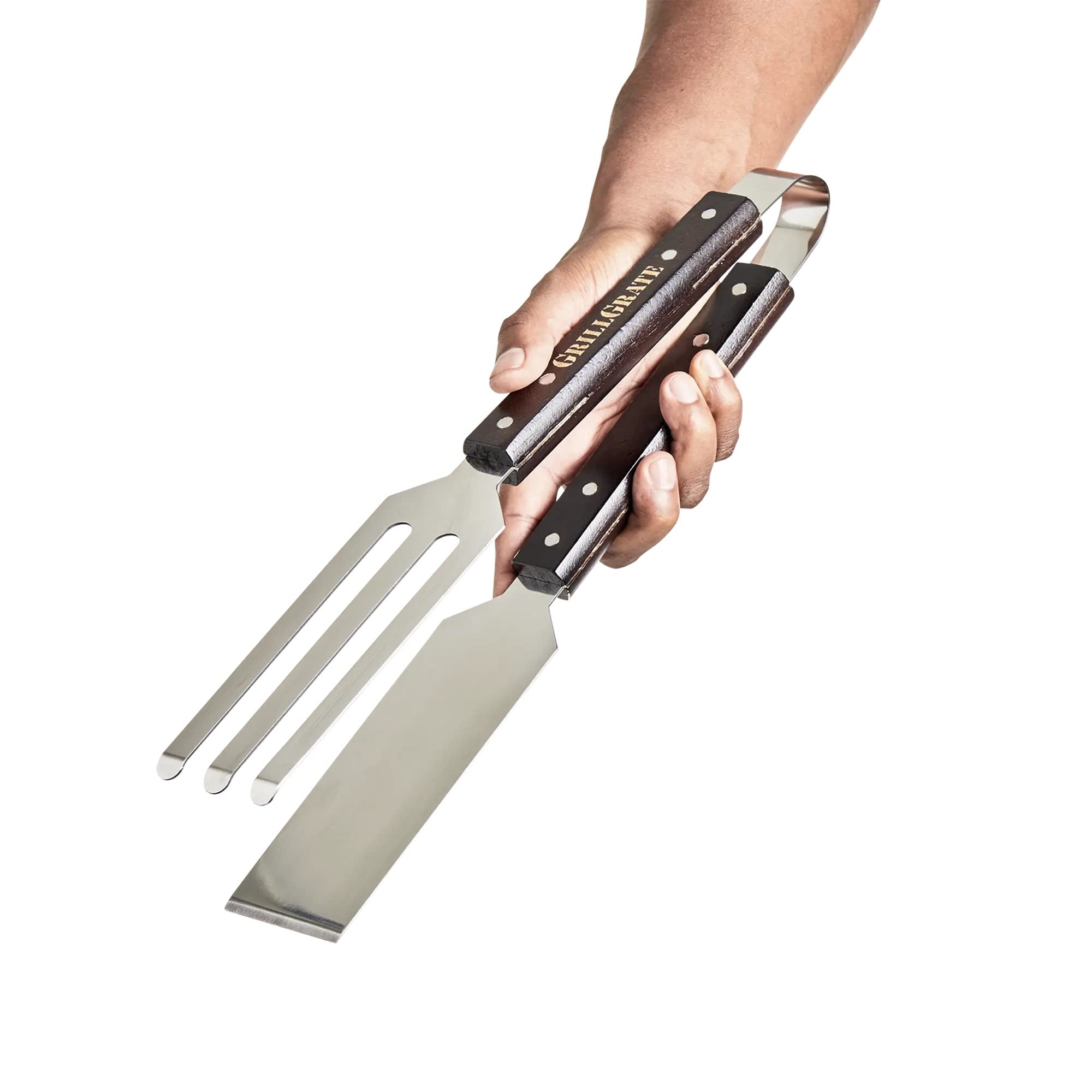 GrillGrate  The ComboTong  Grilling Tongs  Spatula for GrillGrates and Sear Grate  Combo Tong and Spatula  Grilling Accesso