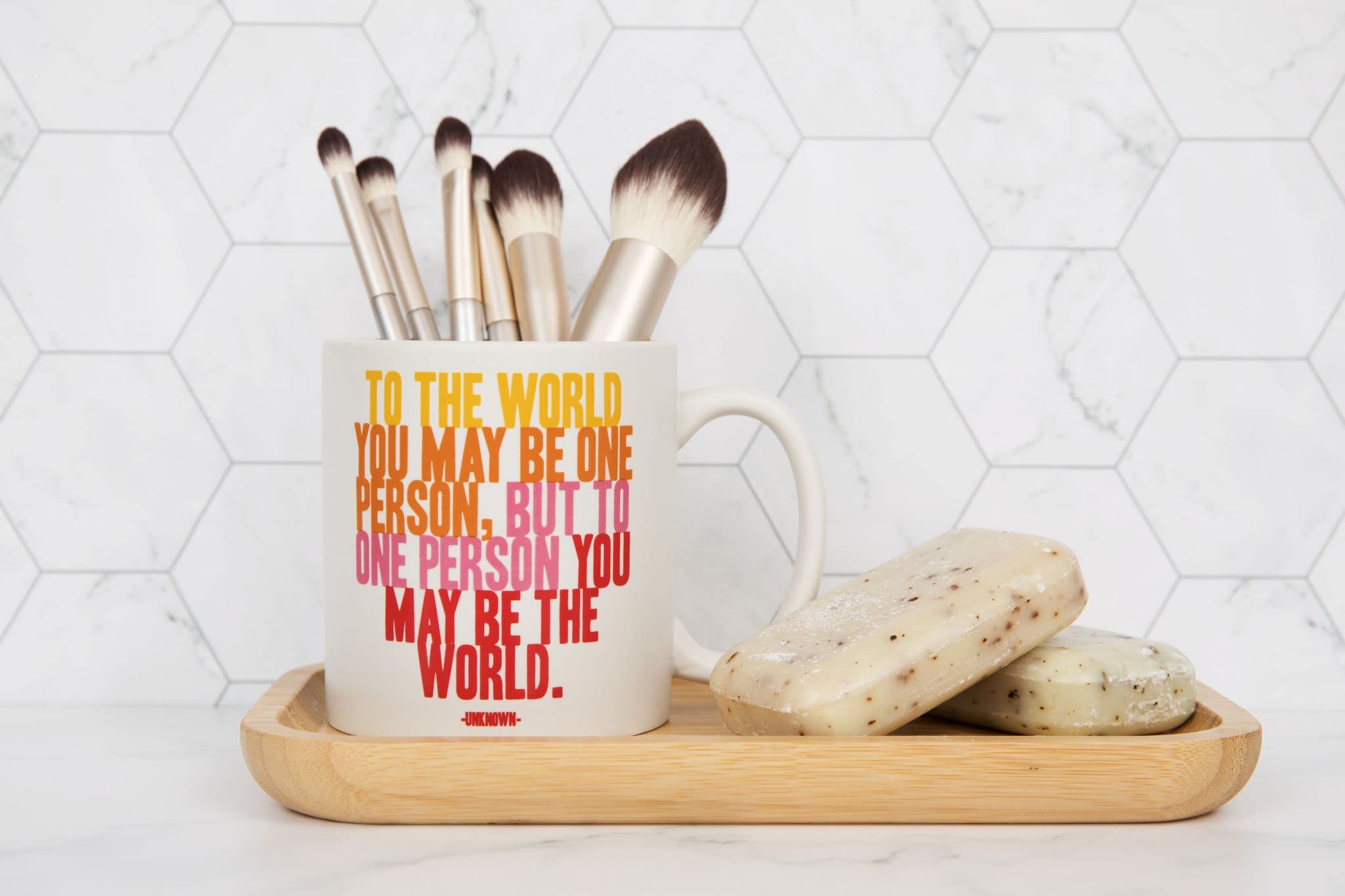 Quotable Cards Mug Unknown To World, 1 Ea