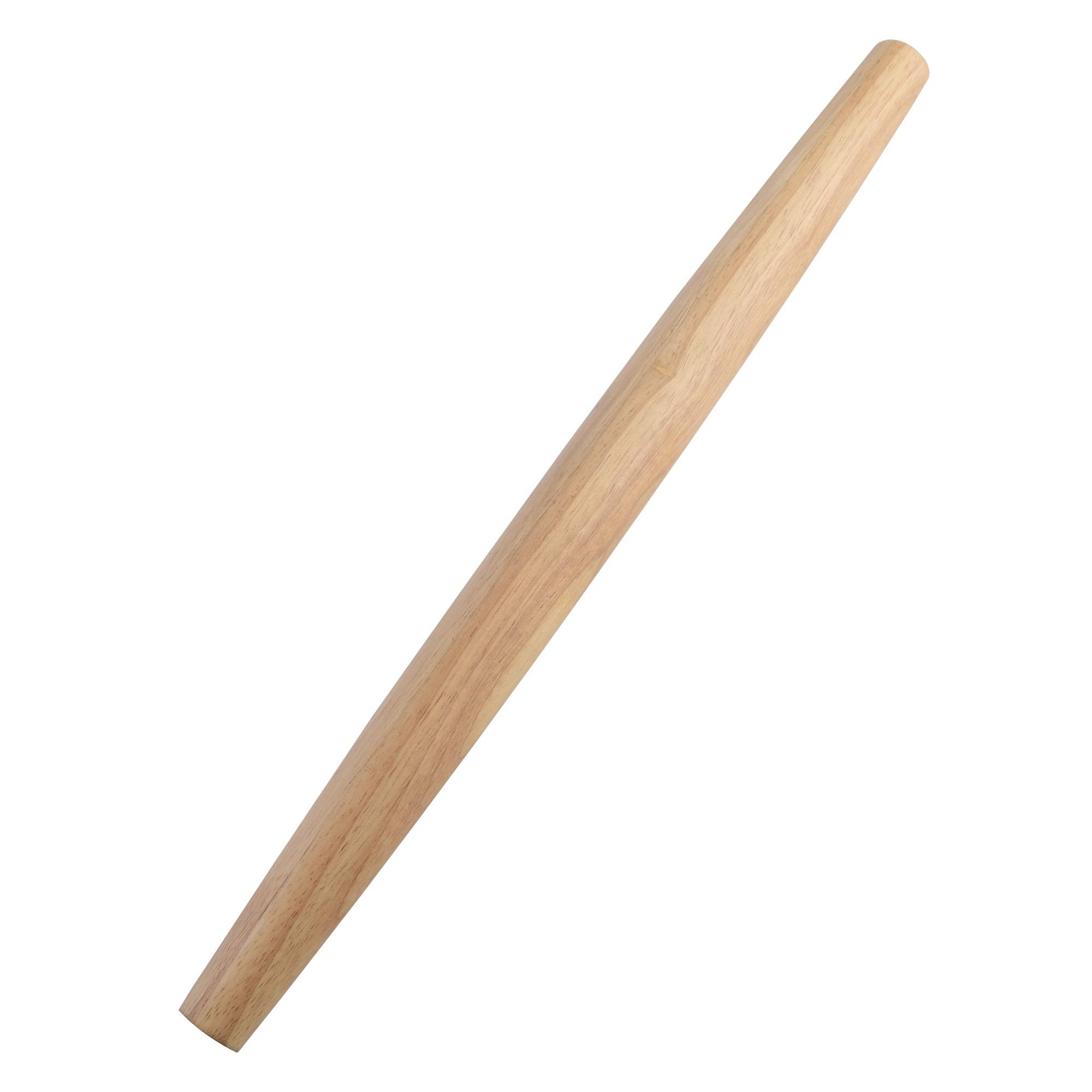 French Rolling Pin (17 Inches) -Woodenroll Pin For Fondant, Pie Crust, Cookie, Pastry, Dough -Tapered Design & Smooth Constructi