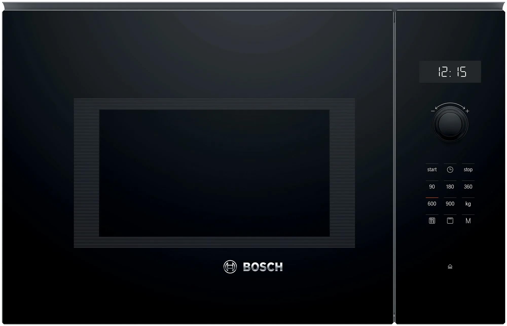Bosch 25 Litre Series 6 Built-In Microwave Oven Stainless Steel Microwave Oven (Bel554Mb0I,Black) (Series 6)