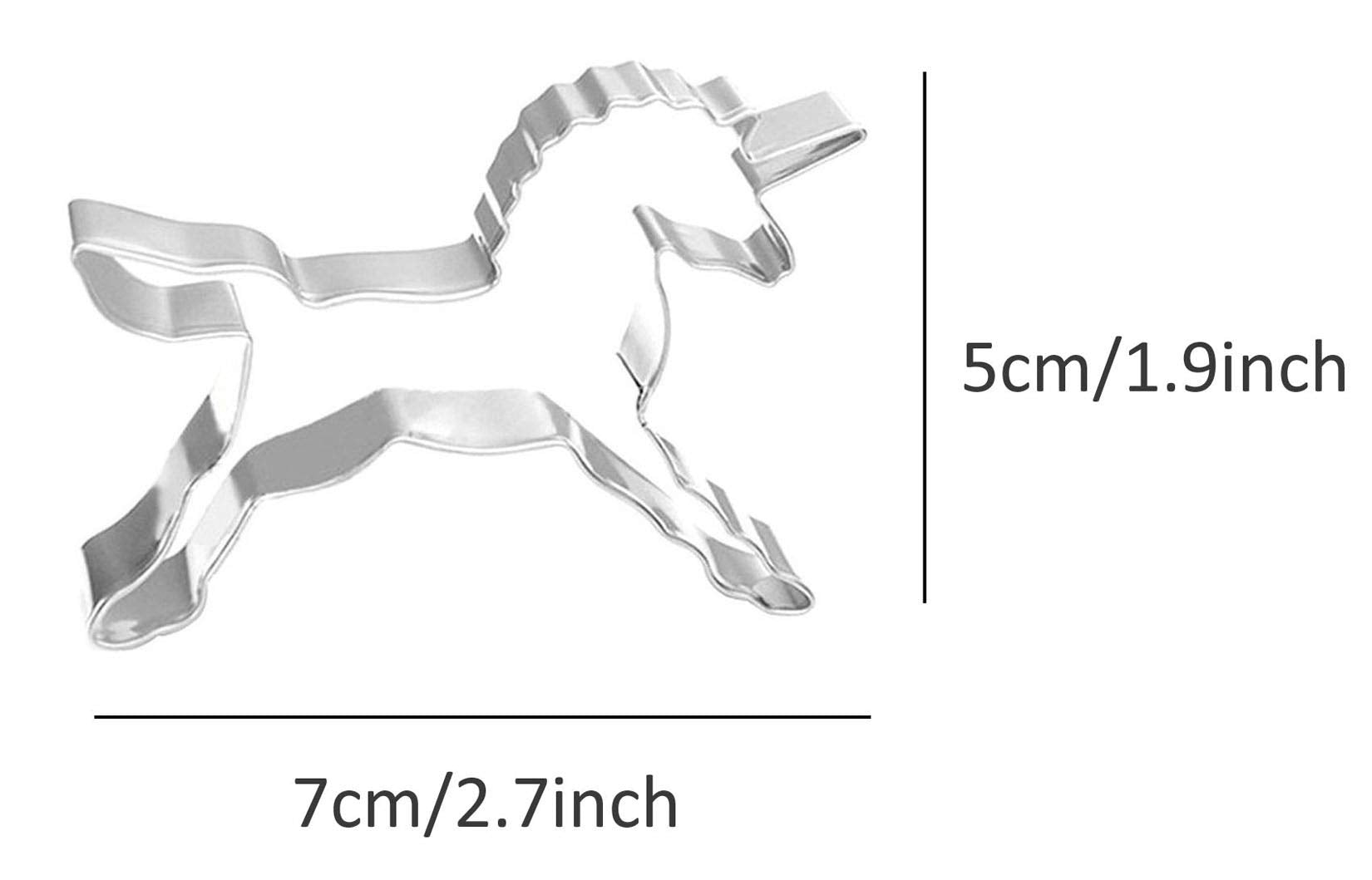 Wjsyshop Horse Shape Cookie Cutter