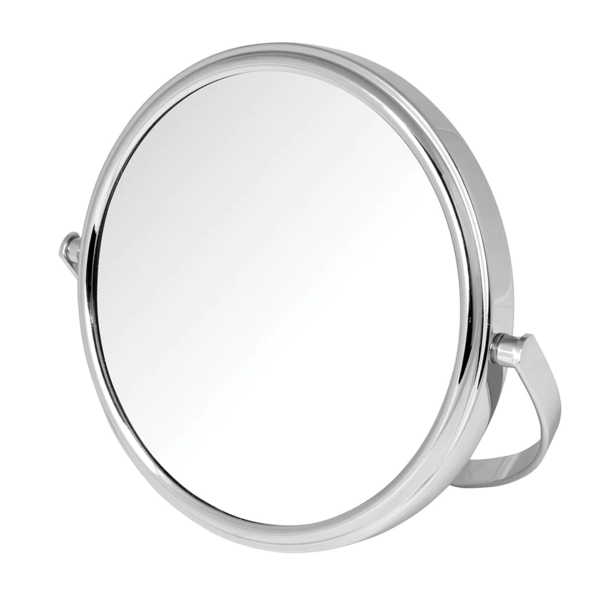 Model'S Choice Jerdon Tabletop Vanity Makeup Mirror With Chrome Finish - 5.5    Diameter Mirror With 5X-1X Magnification - Model