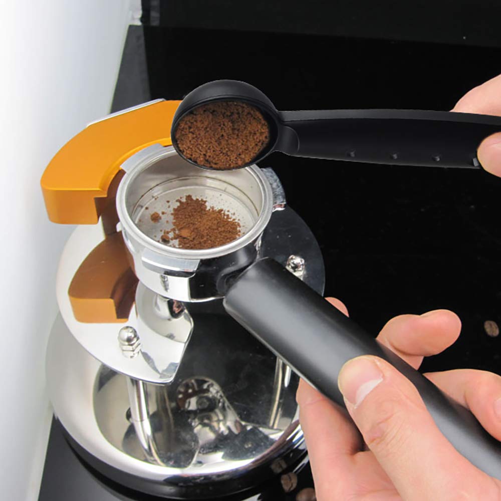Coffer Tamper, Multifunctional Espresso Tamper With 10G Measuring Spoon, Coffee Tamping Tool For Barista Coffee Bean Press Coffe