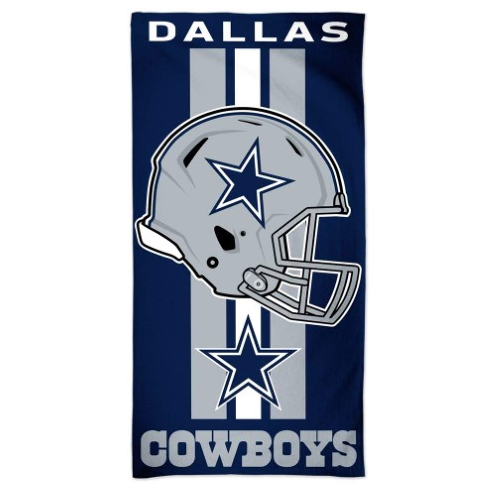 Wincraft NFL Dallas Cowboys A1874215 Fiber Beach Towel, 9 lb/30 x 60