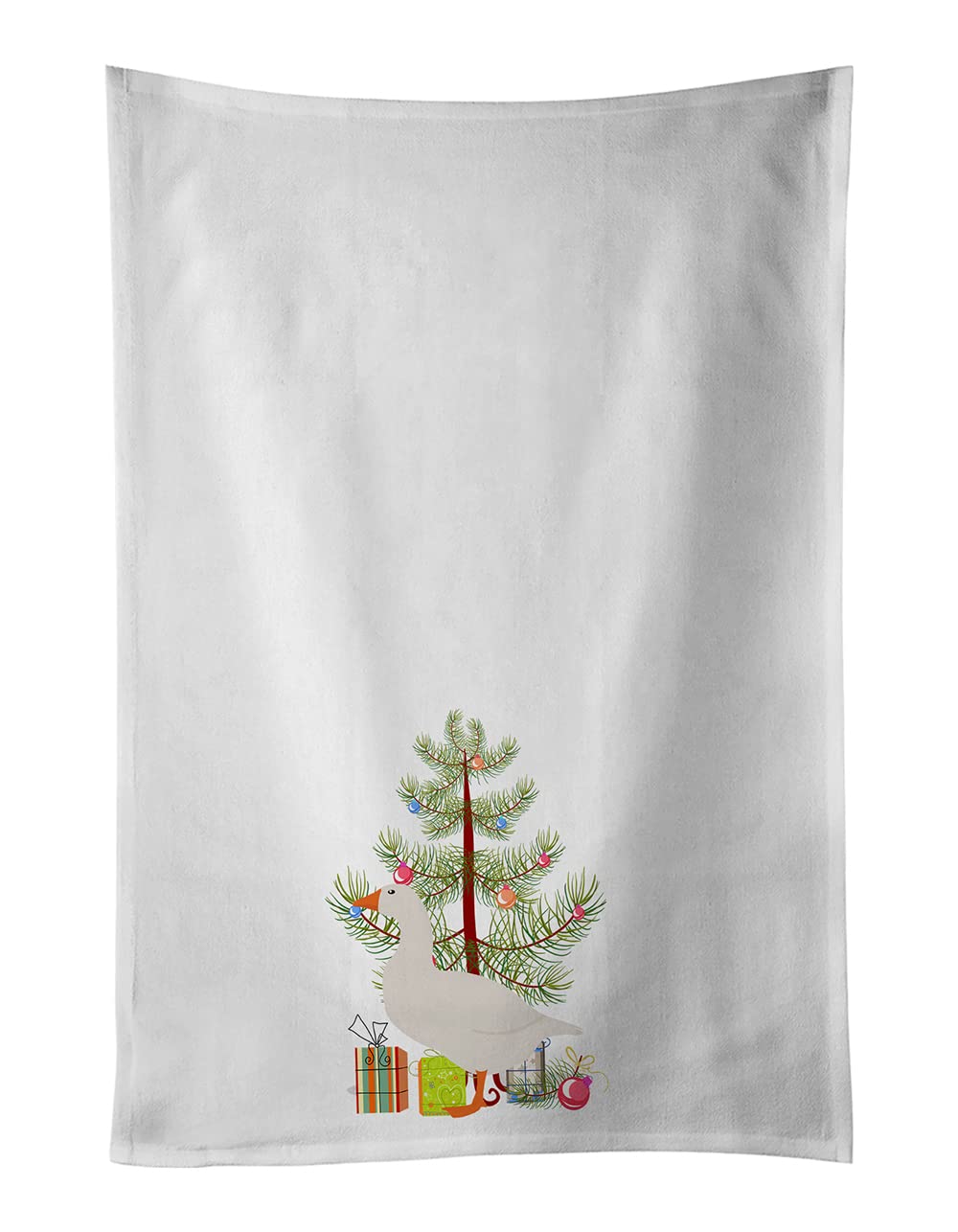 Shire Horse Christmas White Kitchen Towel Set of 2