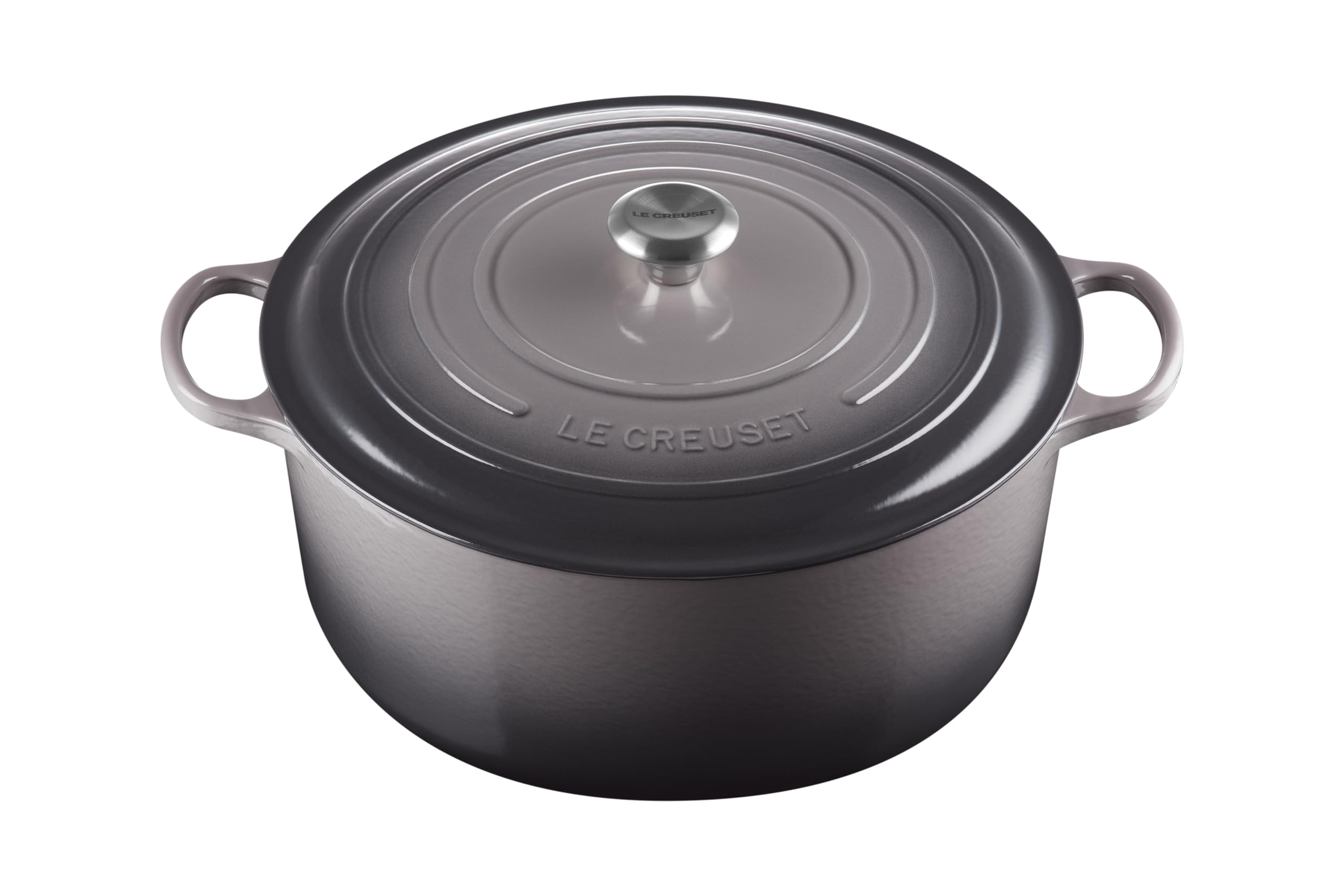 Le Creuset Enameled Cast Iron Signature Round Dutch Oven, 13.25 Qt., Oyster