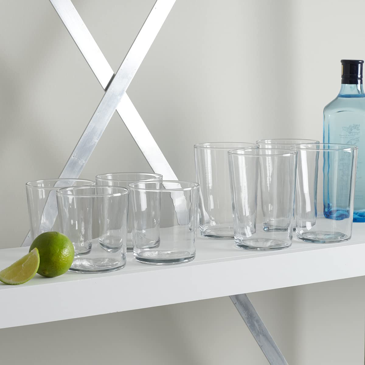 Anchor Hocking 17 Oz Mercado Highball Drinking Glass (12 Piece, Dishwasher Safe)