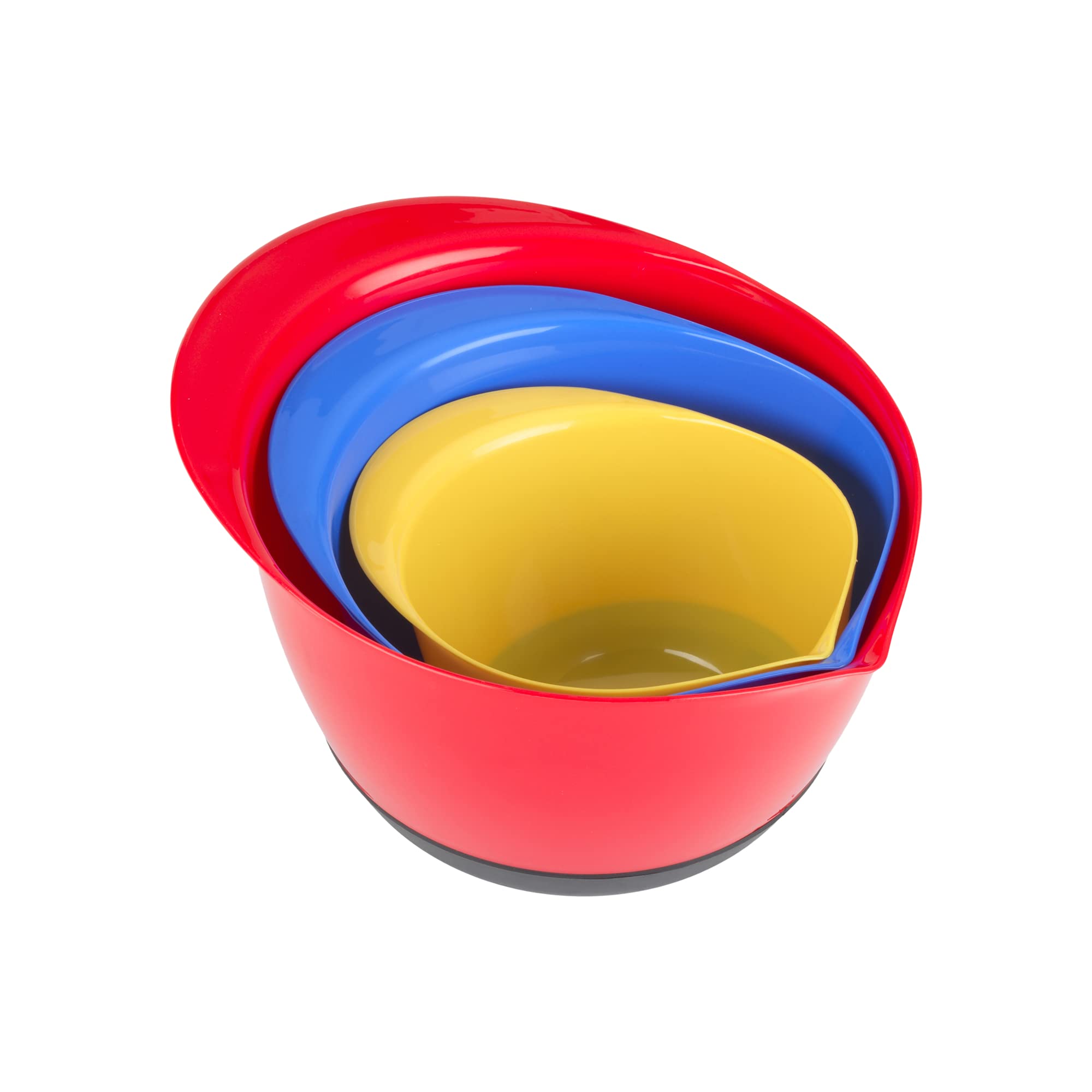 Goodcook Touch Mixing Bowl Set, Multi, Multicolored