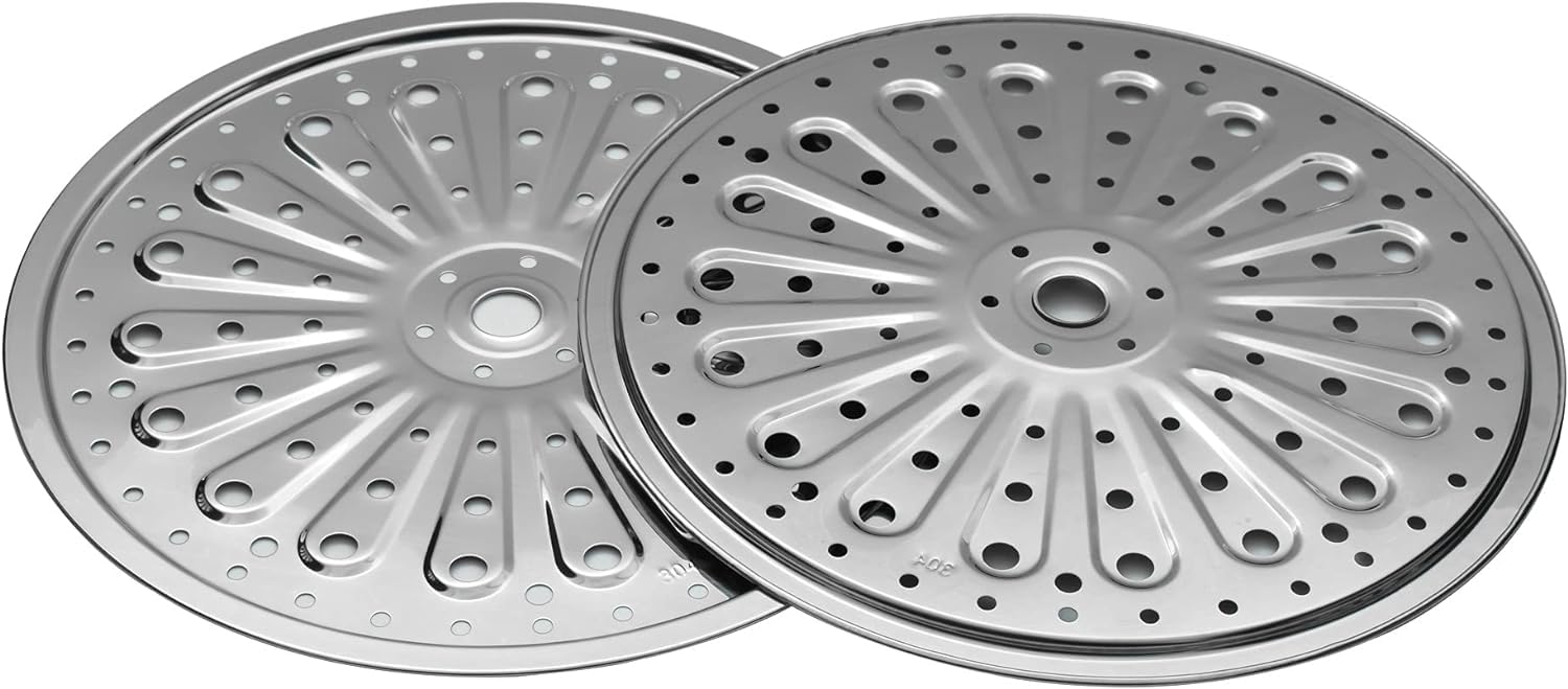 3Pack 11-Inch Pressure Cooker Canner Rack/Canning Rack Food Grade 304 Stainless Steel Compatible With Presto,Steamer Rack Stand