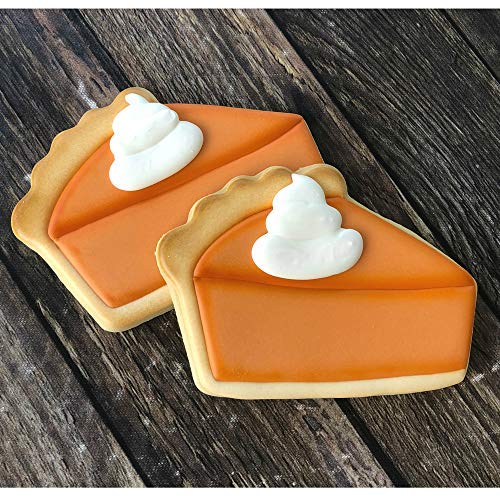 Pumpkin Pie Slice Cookie Cutter 4.5'' Made In Usa By By Ann Clark Cookie Cutters