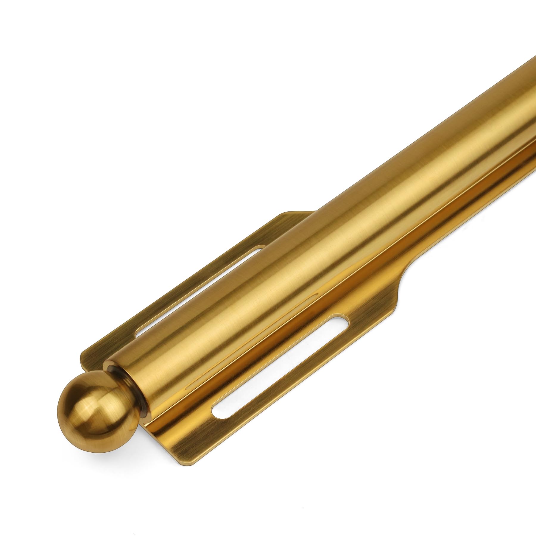 FIRJOY 12 Valet Rod for Closet Pull Out (1 Pack, Brushed Gold)