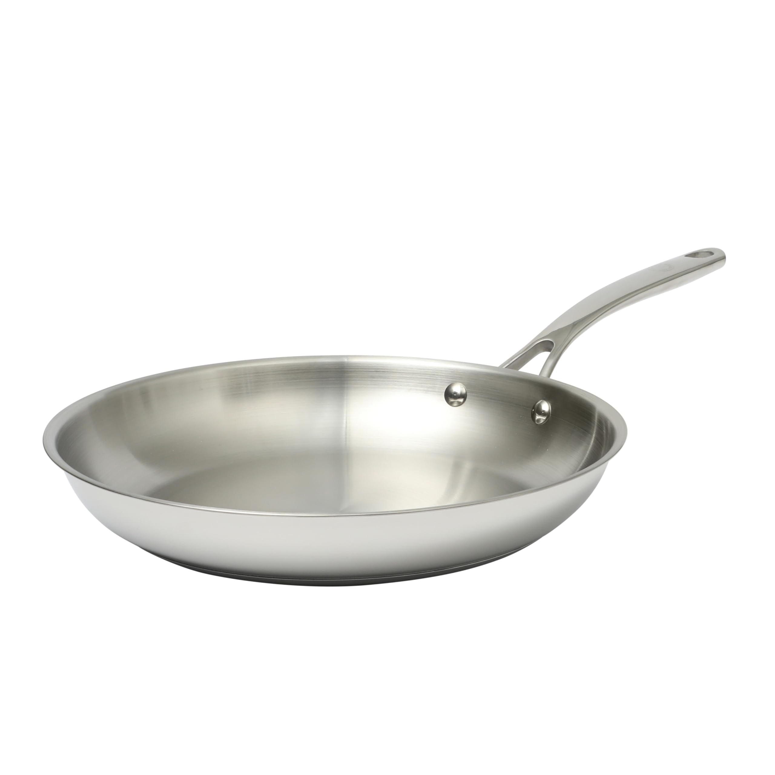 Martha Stewart Castelle Large 12 Stainless Steel Frying Pan Non Toxic Fry Pan Skillet