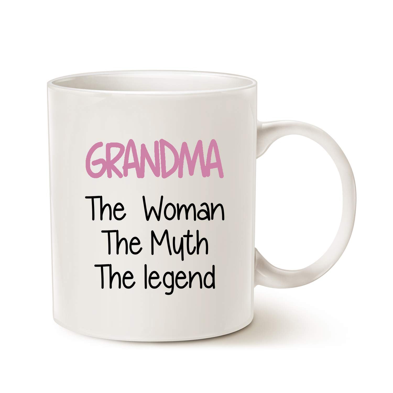 Mauag Mother'S Day Grandma Coffee Mug Christmas Gifts, Grandma The Woman The Muth The Legend Best Birthday Presents For Your Gra