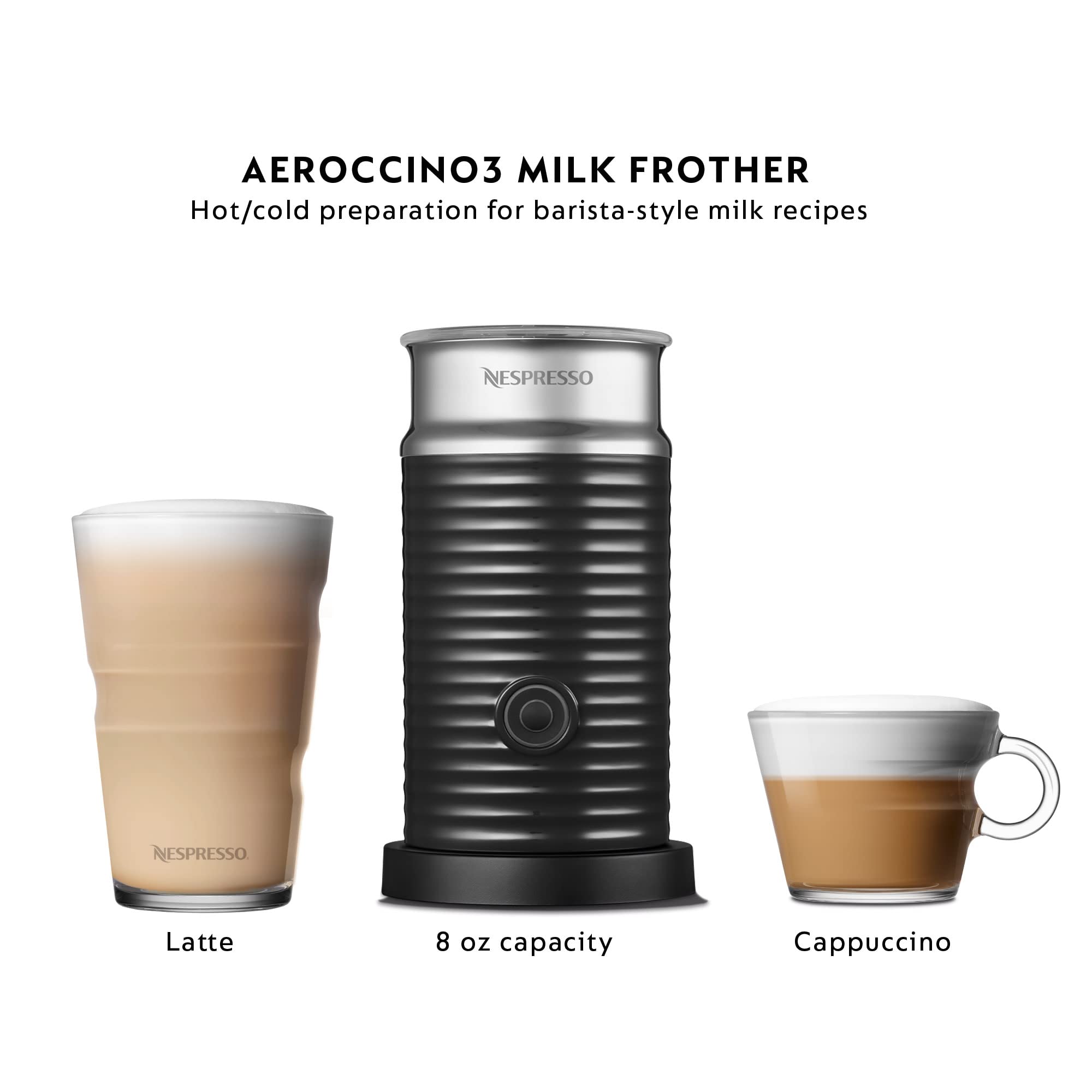 Nespresso Vertuo Pop+ By De'Longhi With Aeroccino, 1500 Watts, Mango Yellow