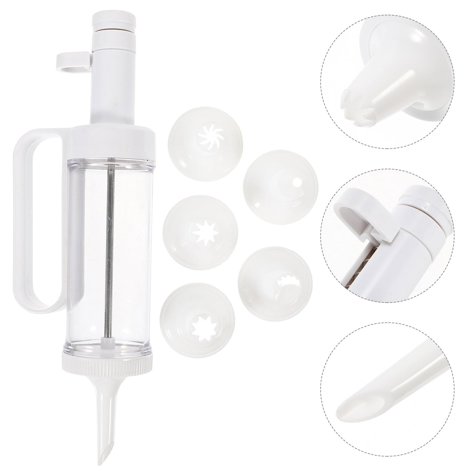 1 Set Dessert Decorating Set Icing Dispenser Cupcake Filling Injector With Icing Nozzles Dessert Cream Piping Nozzles Kits For C