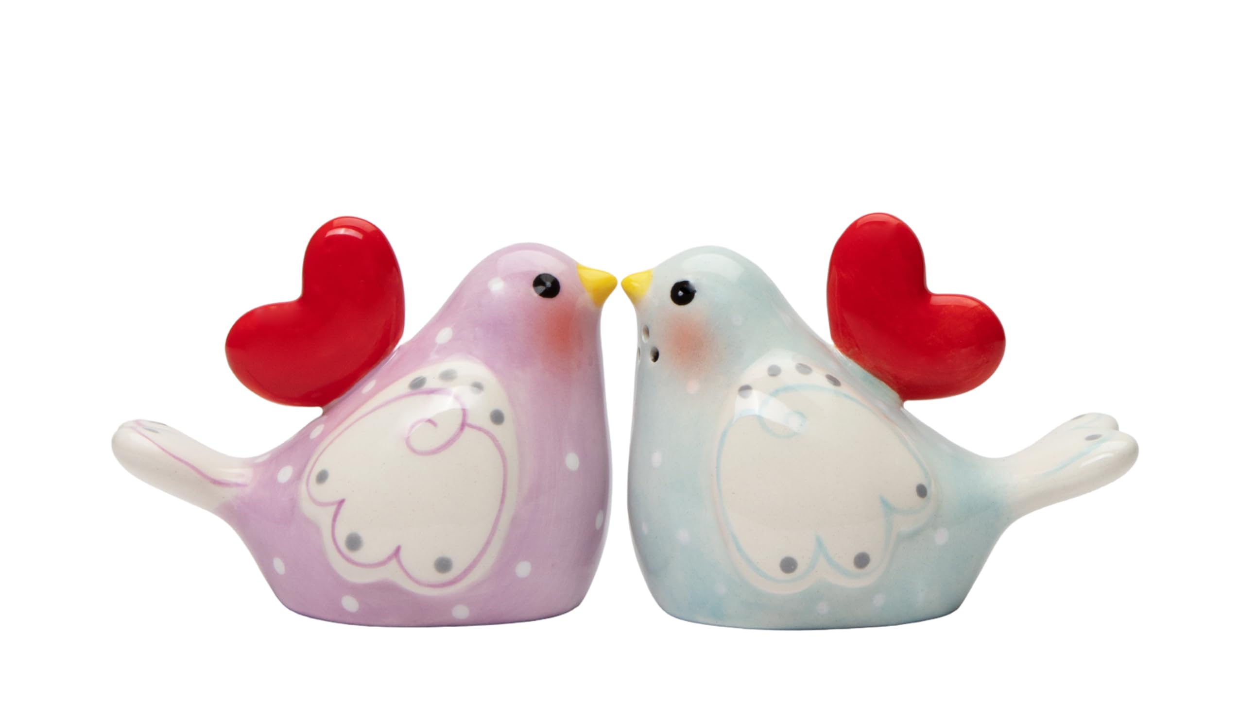 Cosmos Gifts 21053 Valentine'S Love Birds Salt And Pepper Shakers