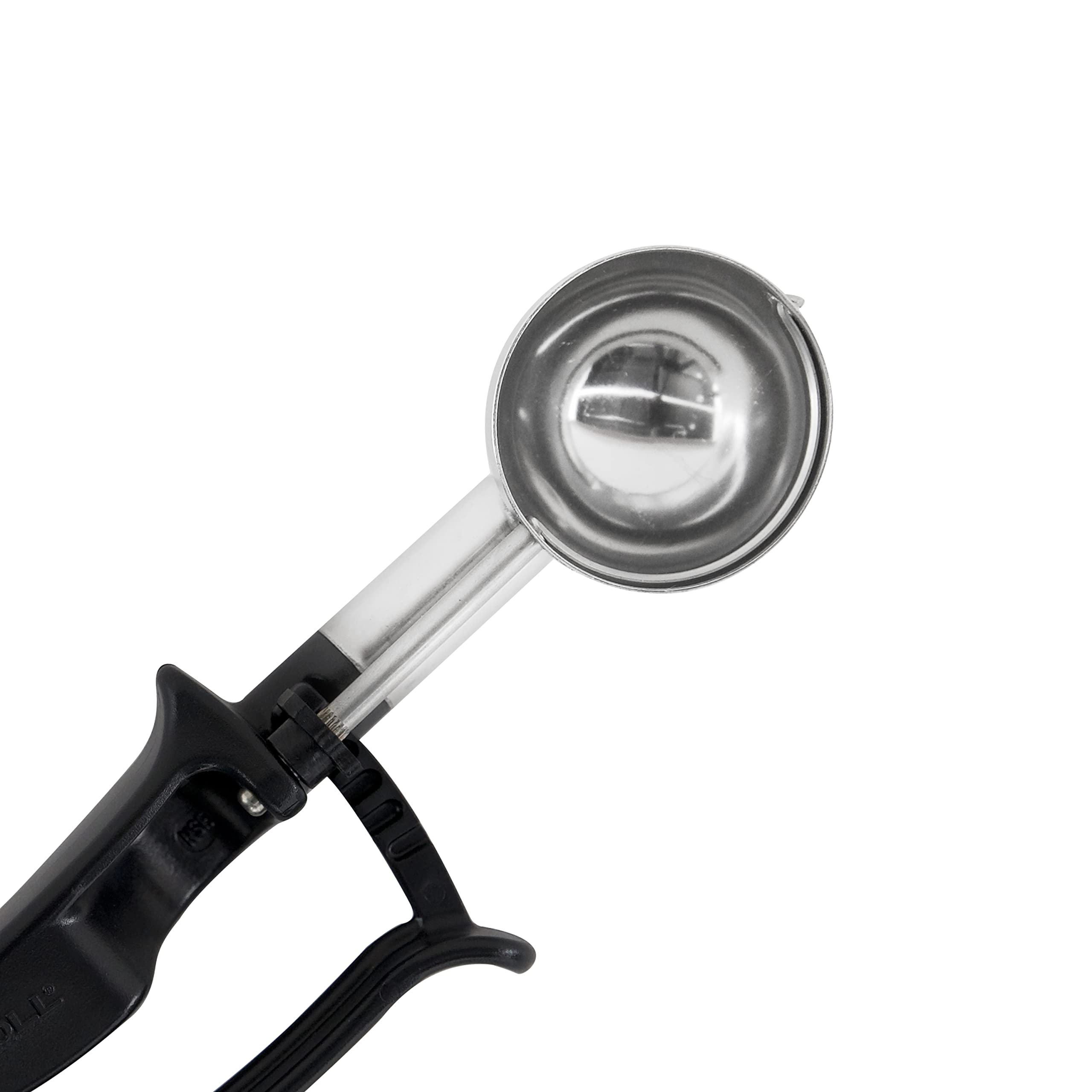 Zeroll 2030 Universal Standard Length Ez Disher Food Portion Control Scoop Designed For Right Or Left Hand Use Dishwasher Safe N