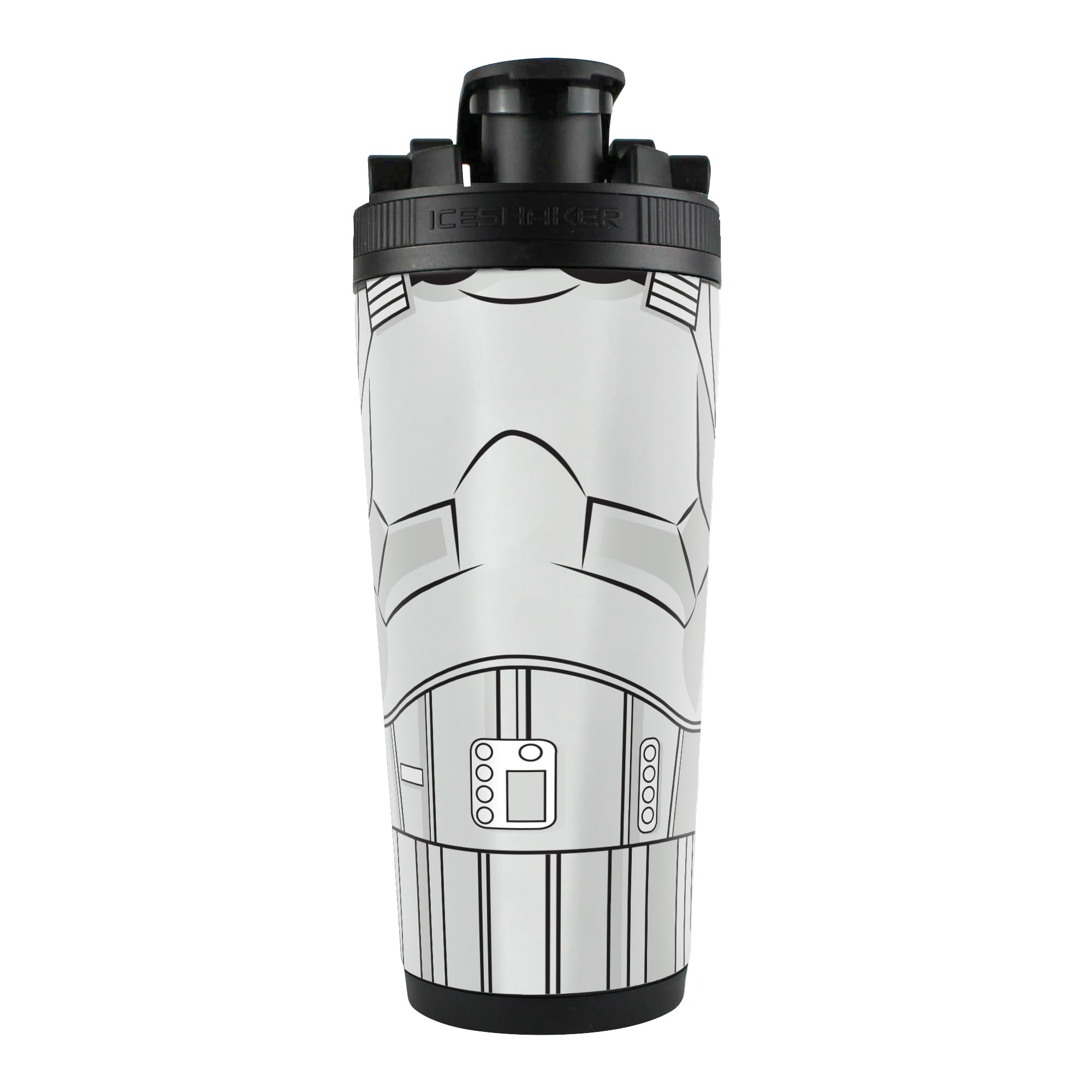 WinCraft 26oz 4D Stainless Steel Ice Shaker Star Wars Storm Trooper Body White