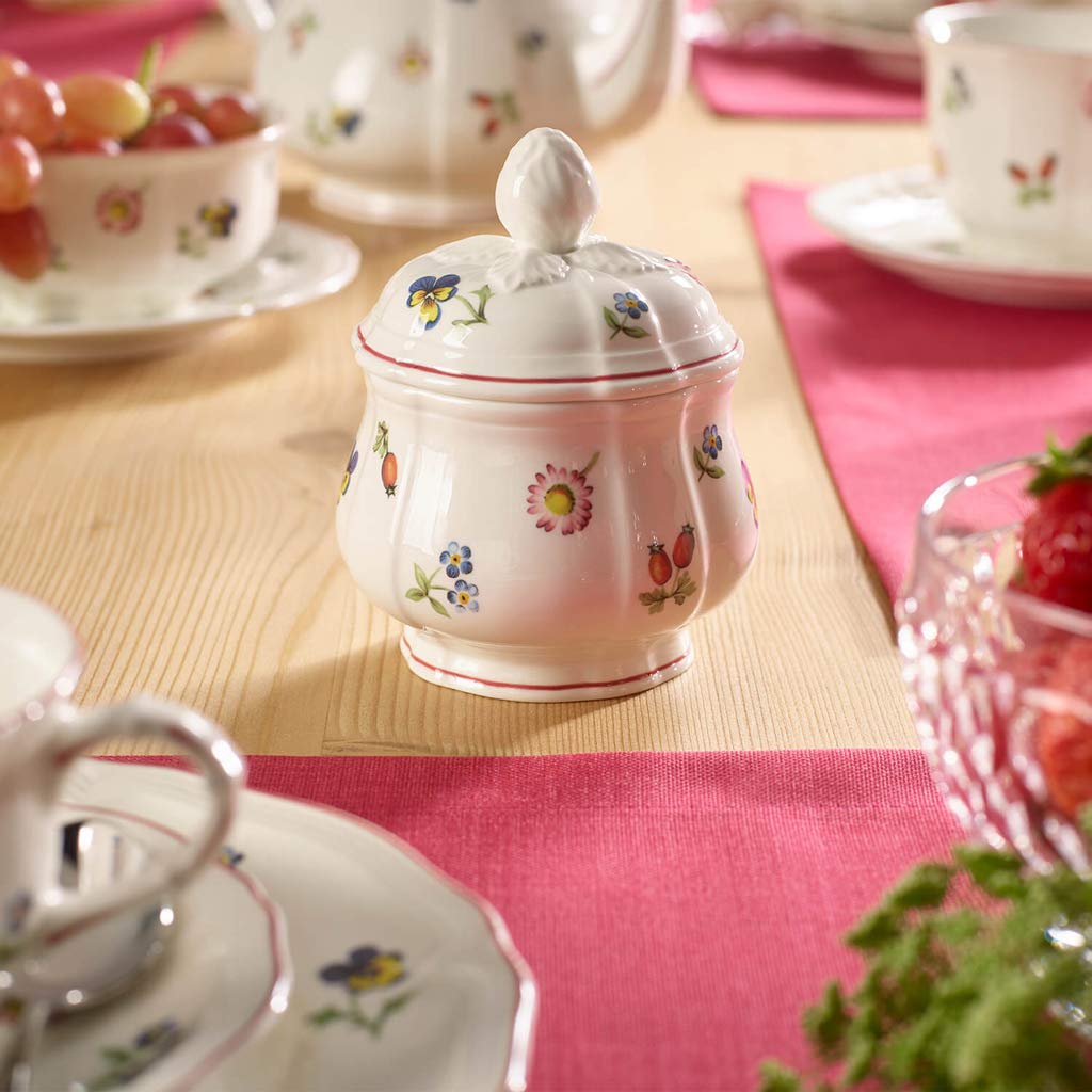 Villeroy & Boch Petite Fleur Covered Sugar