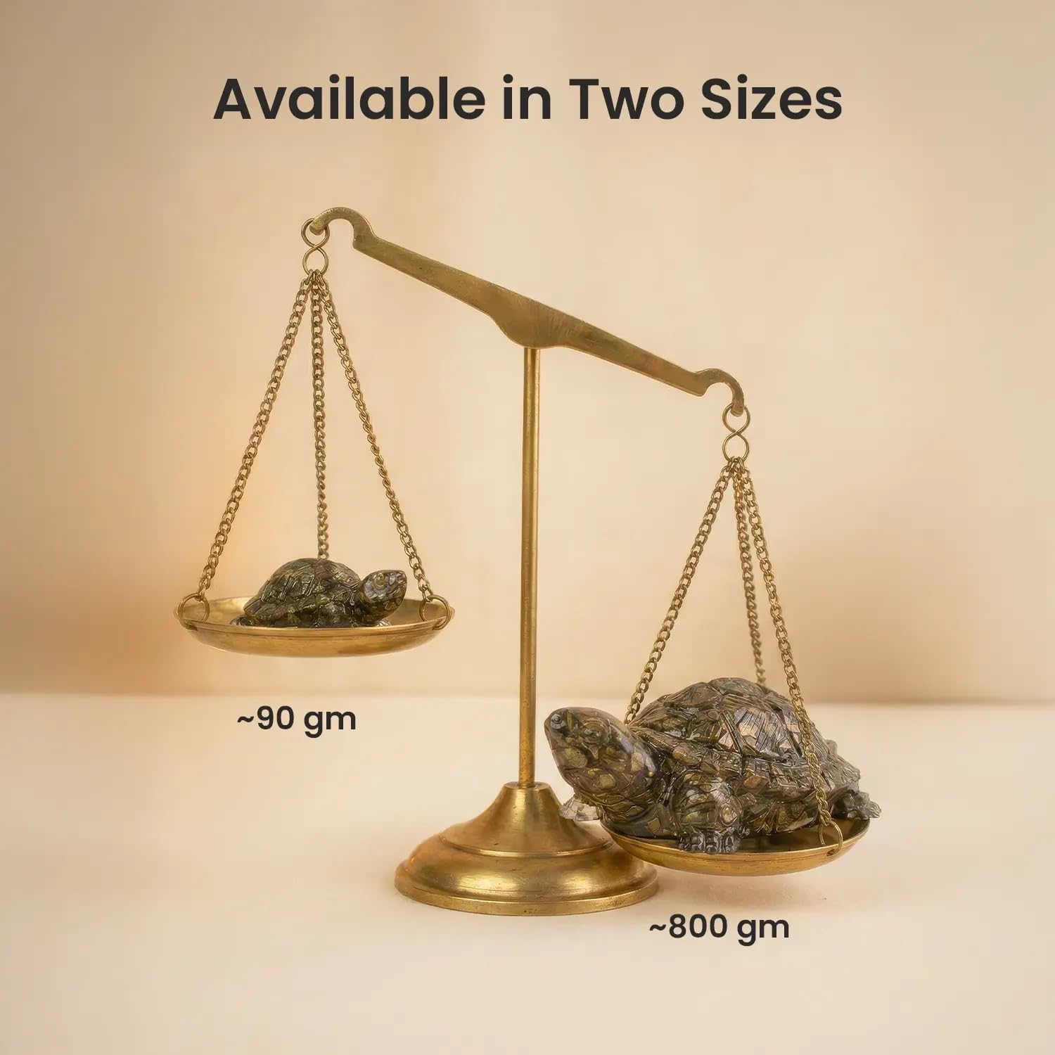Pyrite Resin Tortoise (Kachhua)