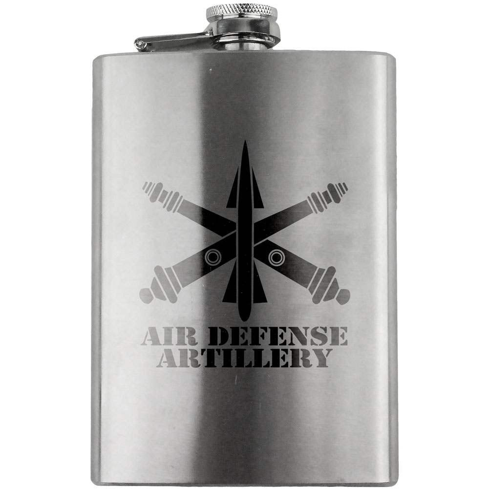 Army Air Defense Artillery Branch Military 8oz. Flask