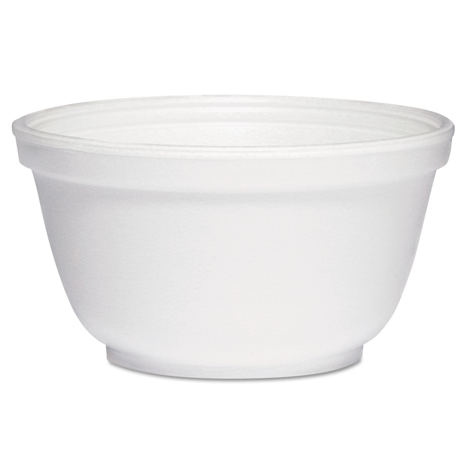 Dart Fusion 10B20 Foam Round Bowls, 10 Oz, White