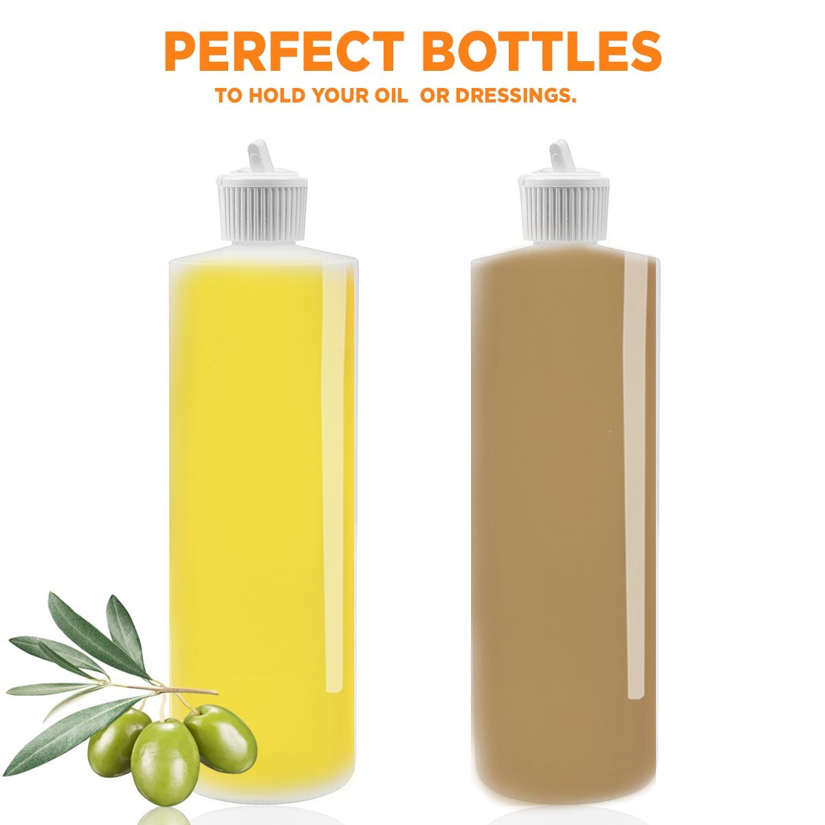 8 Oz Plastic Cylinder Bottle With Flip-Top Pour Spout (6)