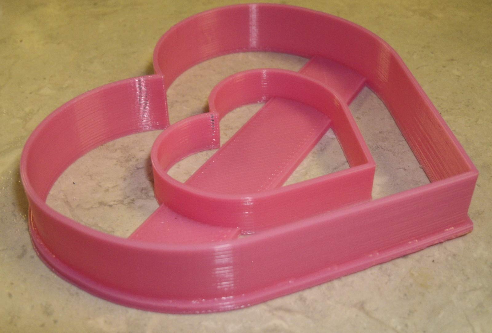 Double Heart Love Bridal Shower Wedding Anniversary Valentine Cookie Cutter Made In Usa Pr301