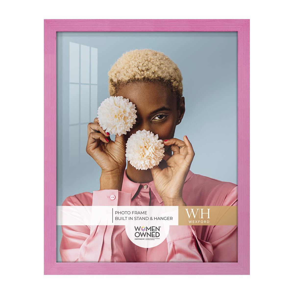 Renditions Gallery 11x14 inch Picture Frame Modern Style Wood Pattern and High Definition Glass Ready for Wall and Tabletop Phot