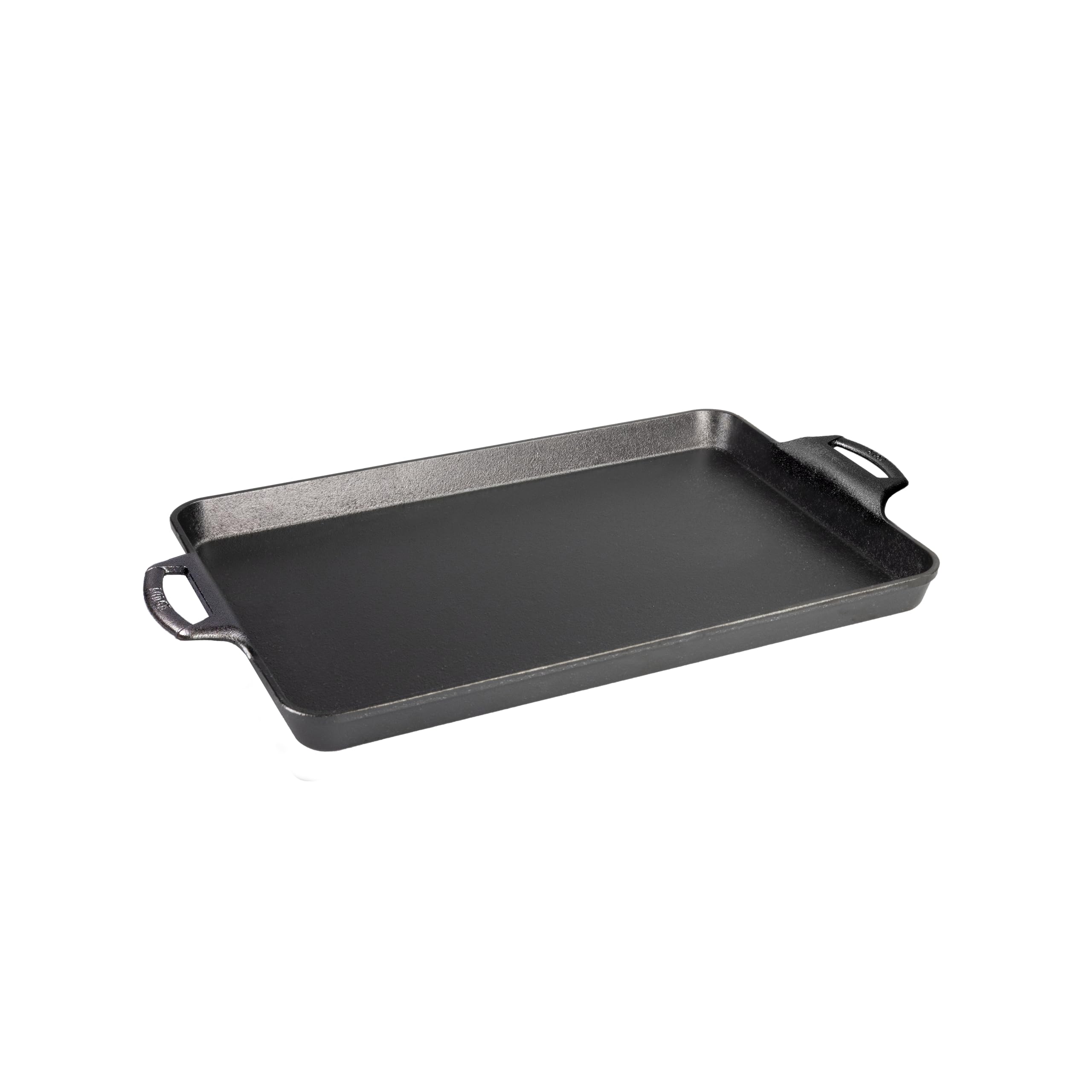 Lodge 15.5x10.5 Cast Iron Baking Pan, Black
