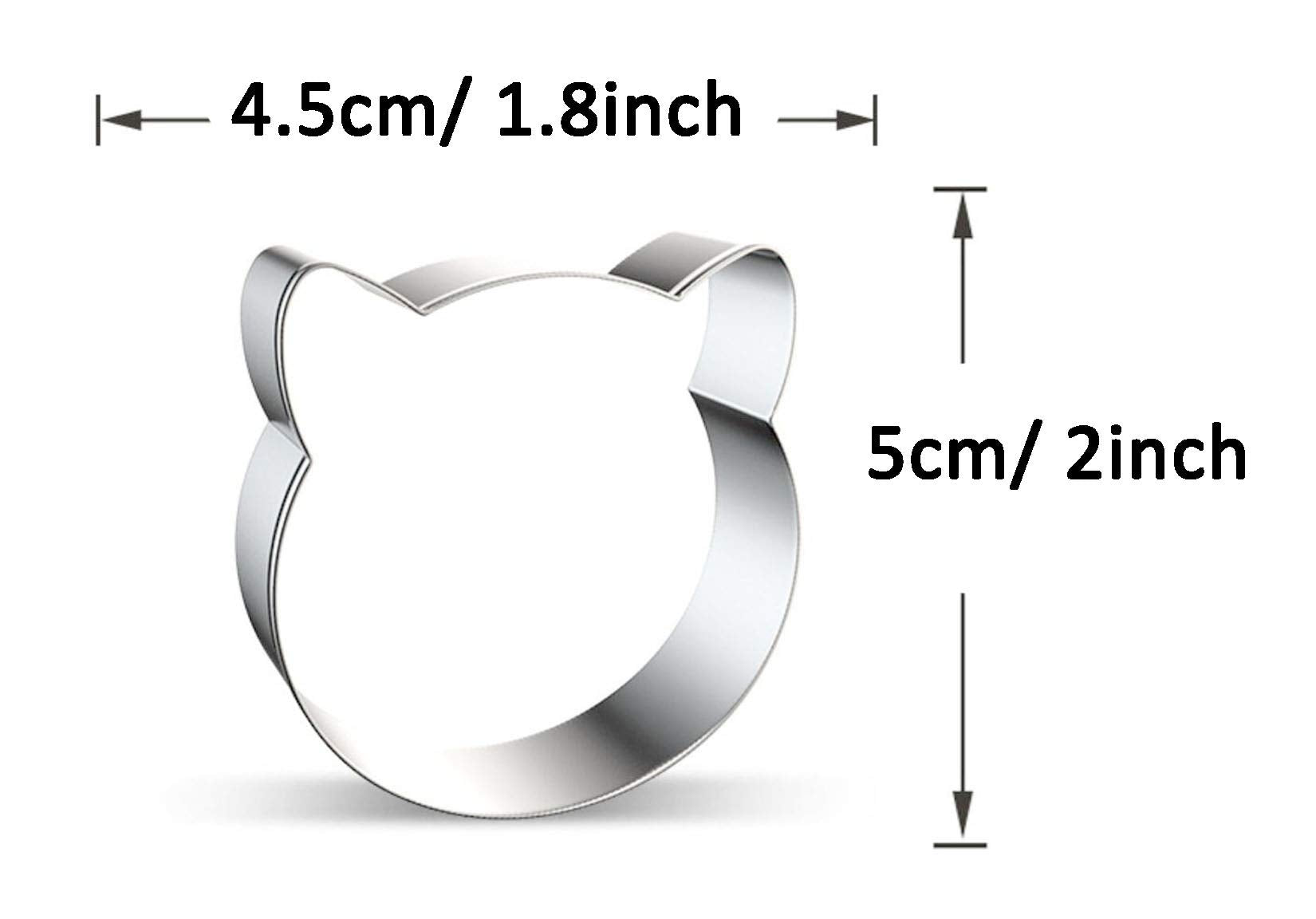 Wjsyshop Cat Cookie Cutter - A