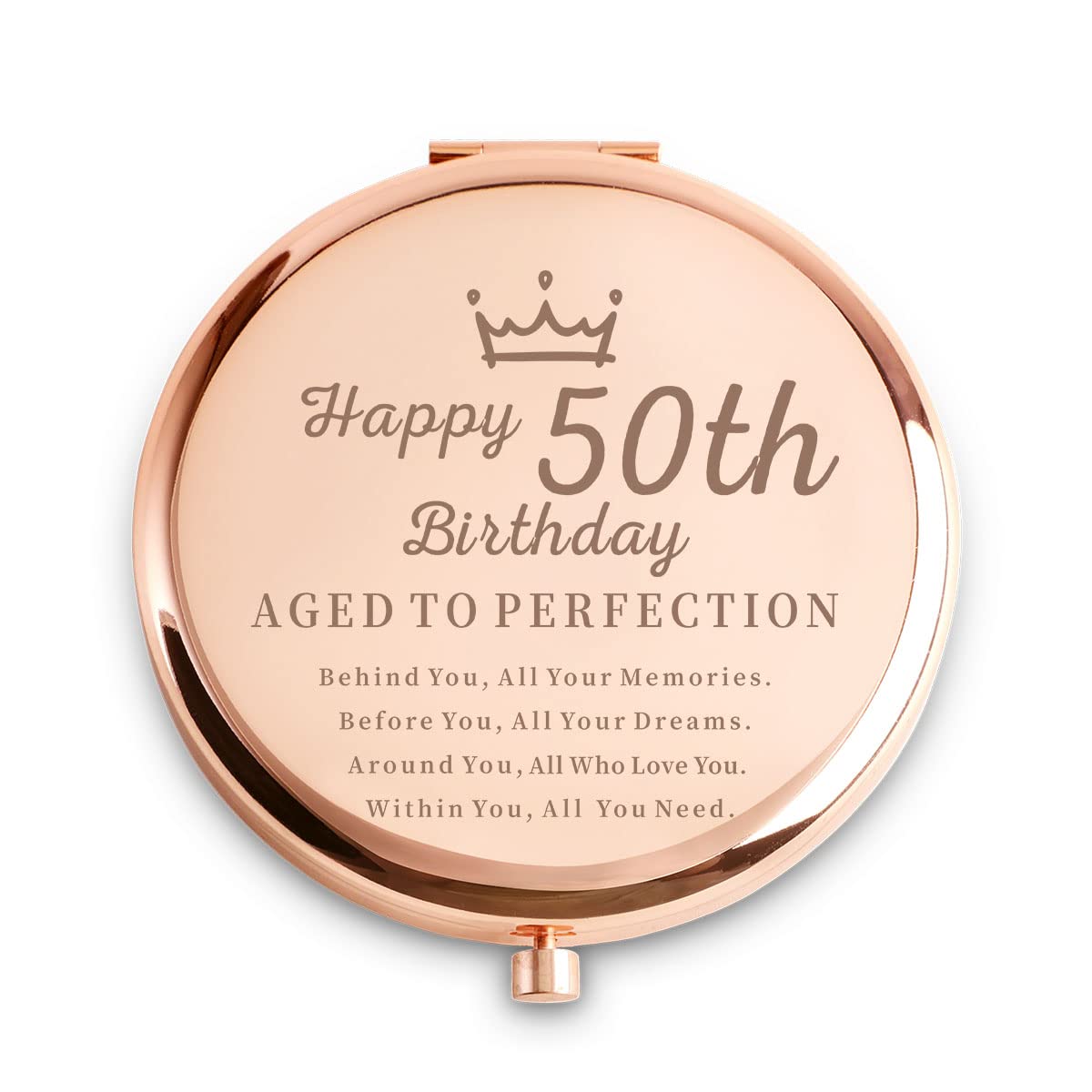 50th Happy Birthday Gifts for Women, Best Female Presents for 50 Year Old Her Sister Wife Aunt Friends Mom, Personalized Engrave