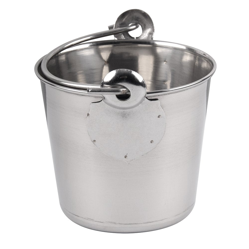 Lindy's Stainless Steel Pail  1-Quart  Silver