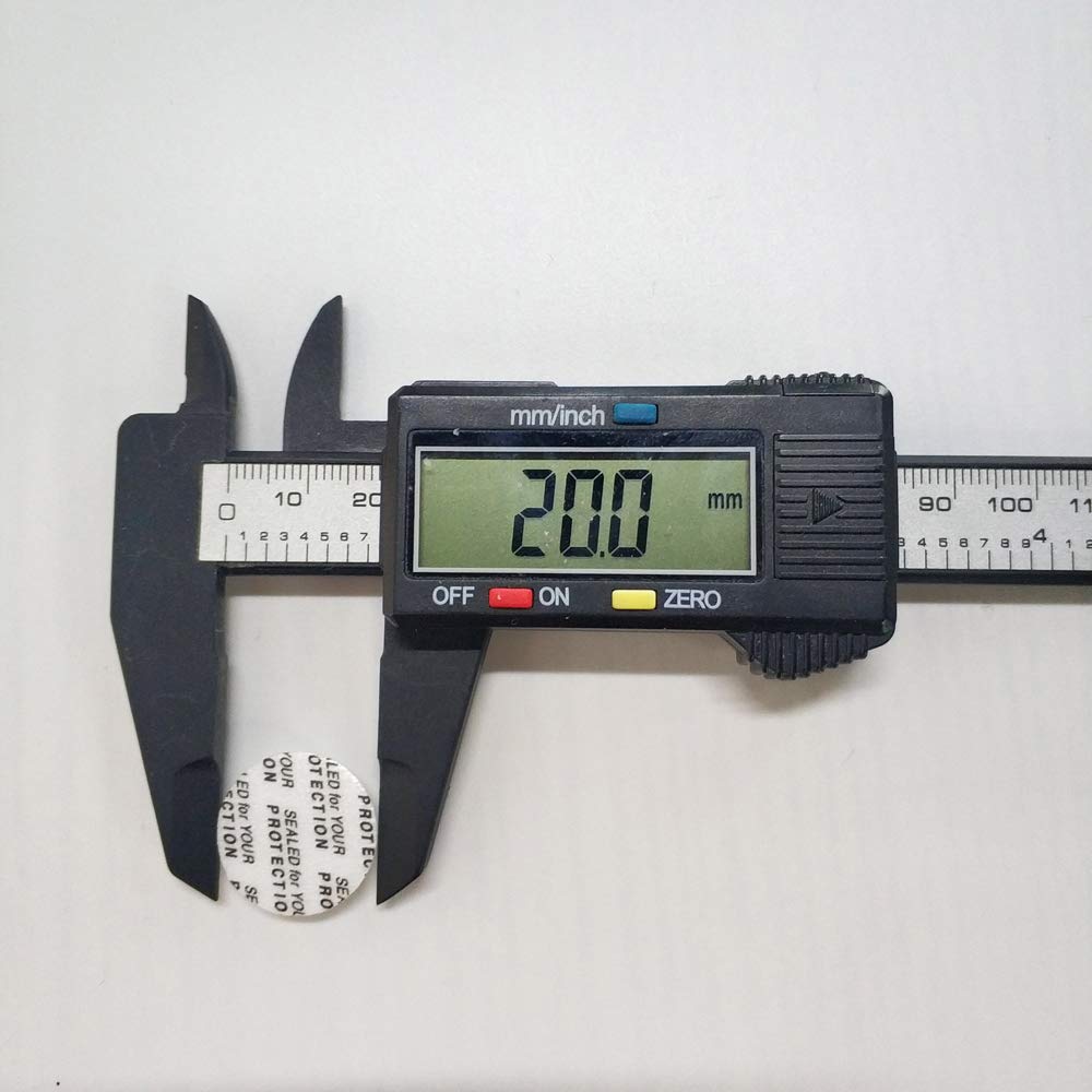 Nanshine 500Pcs 20Mm/ 0.79'' Pressure Activated Seals Cap Liners Foam Sealing Inserts For Glass & Plastic Jar Bottles Containers