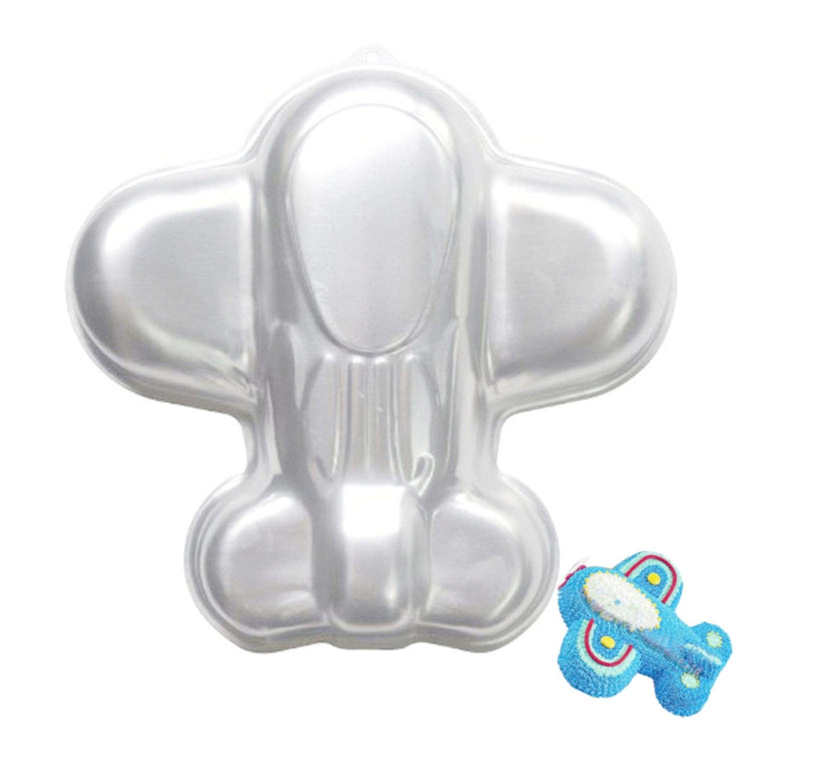 Zdywy 10 Inch Airplane Aircraft Shaped Aluminum 3D Baking Mould Cake Mold Tin Birthday Cake Pan - Airplane