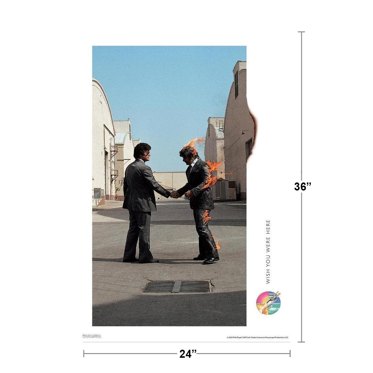 NMR/Aquarius Pink Floyd Wish You were Here Poster