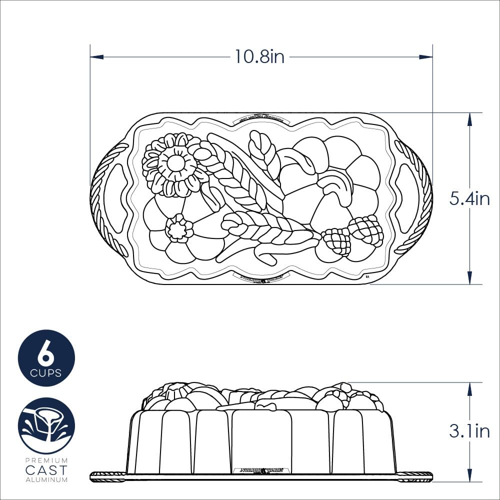 Nordic Ware Sunflower And Pumpkin Loaf