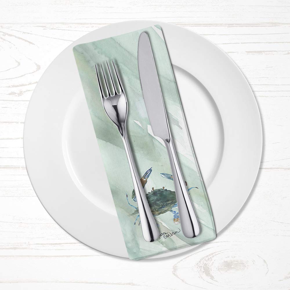 Crab #2 on Sage Green Napkin SC2060NAP