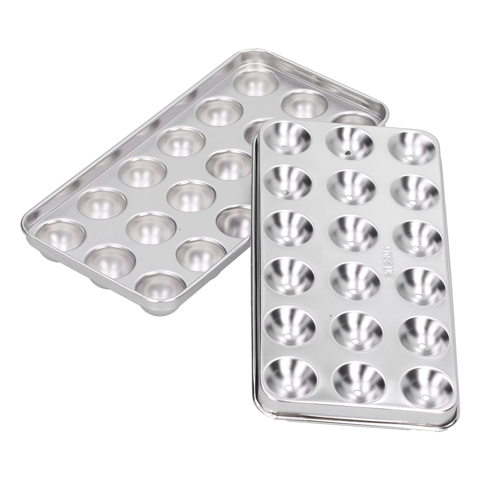 Ice Cube Trays, 304 Stainless Steel Ice Cube Tray With Lid Ice Making Tool For Home Summer Kitchen