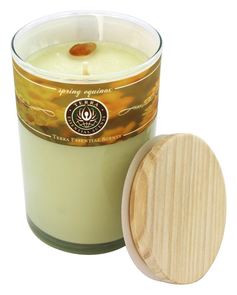Spring Equinox Soy Essential Blend Candle 12 Oz Burns Approx. 30+ Hours