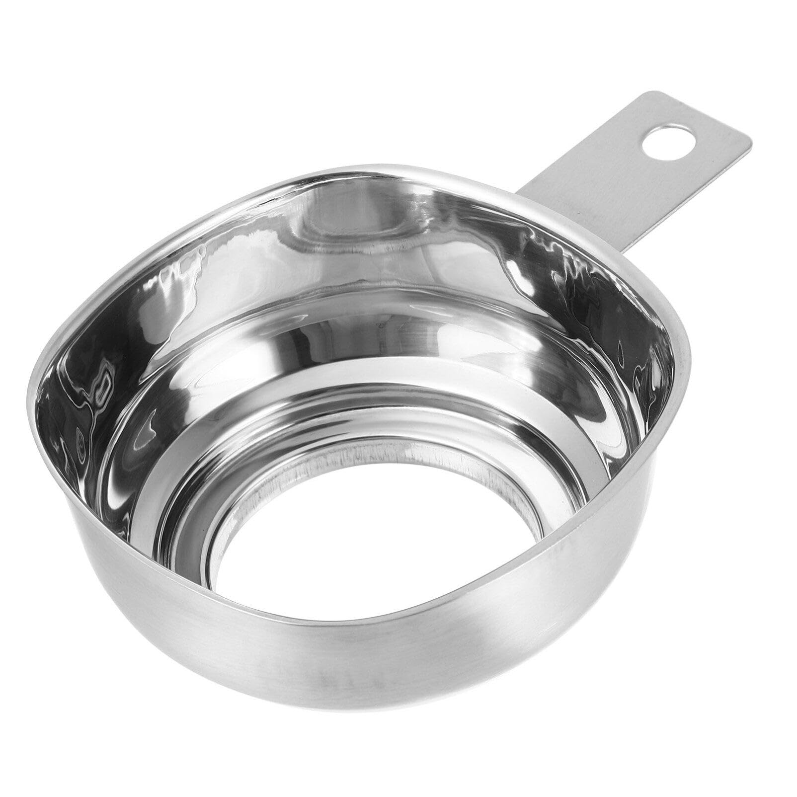 Hemoton Canning Funnel Wide Mouth Funnel For Jars Large Canning Funnels For Filling Bottles Stainless Steel Food Funnel (Silver)