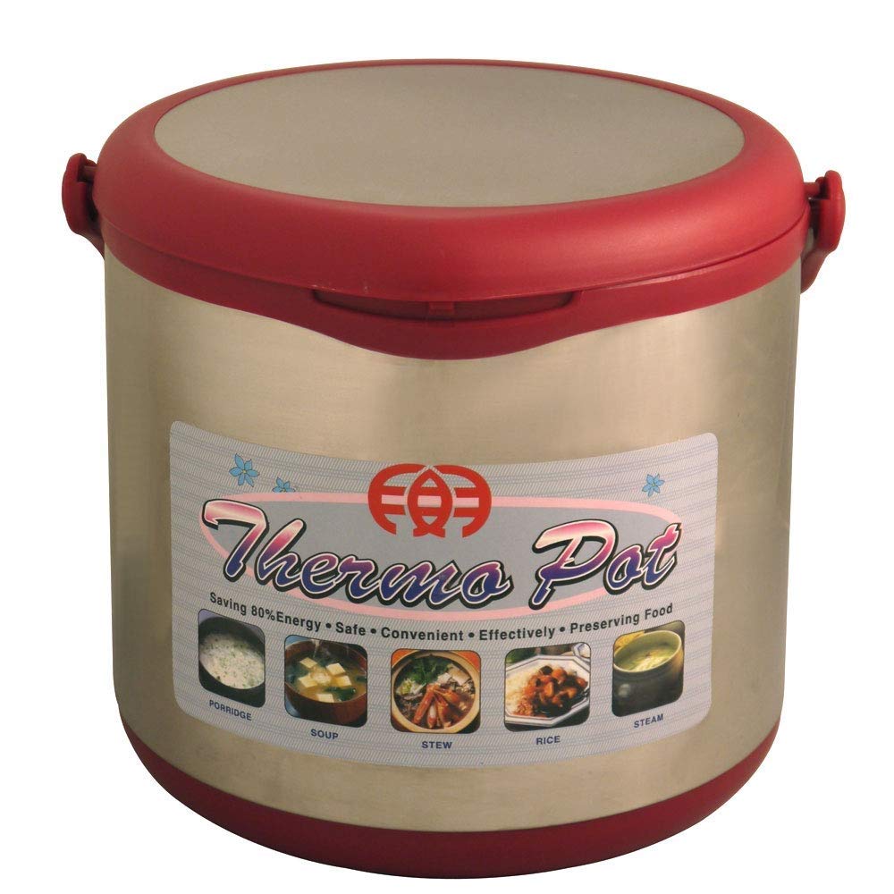 Sunpentown Stainless Steel Energy Saving 6liter Thermal Cooker with 2 Nesting Inner Pots  ST60B