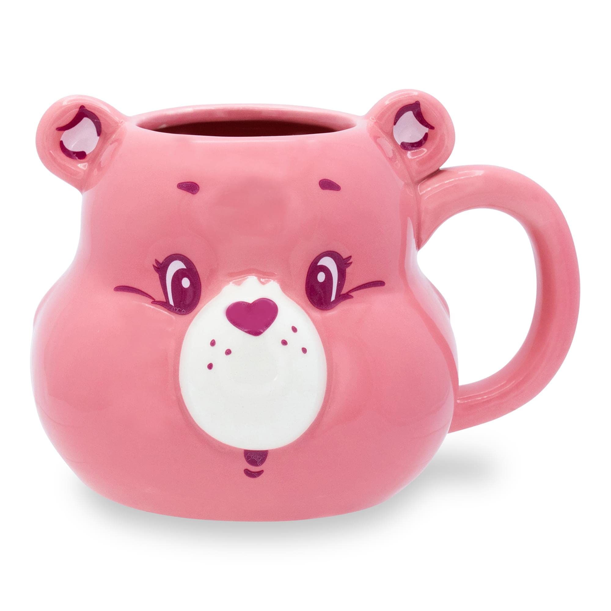Care Bears Cheer Bear 3D Sculpted Ceramic Mug  Holds 20 Ounces