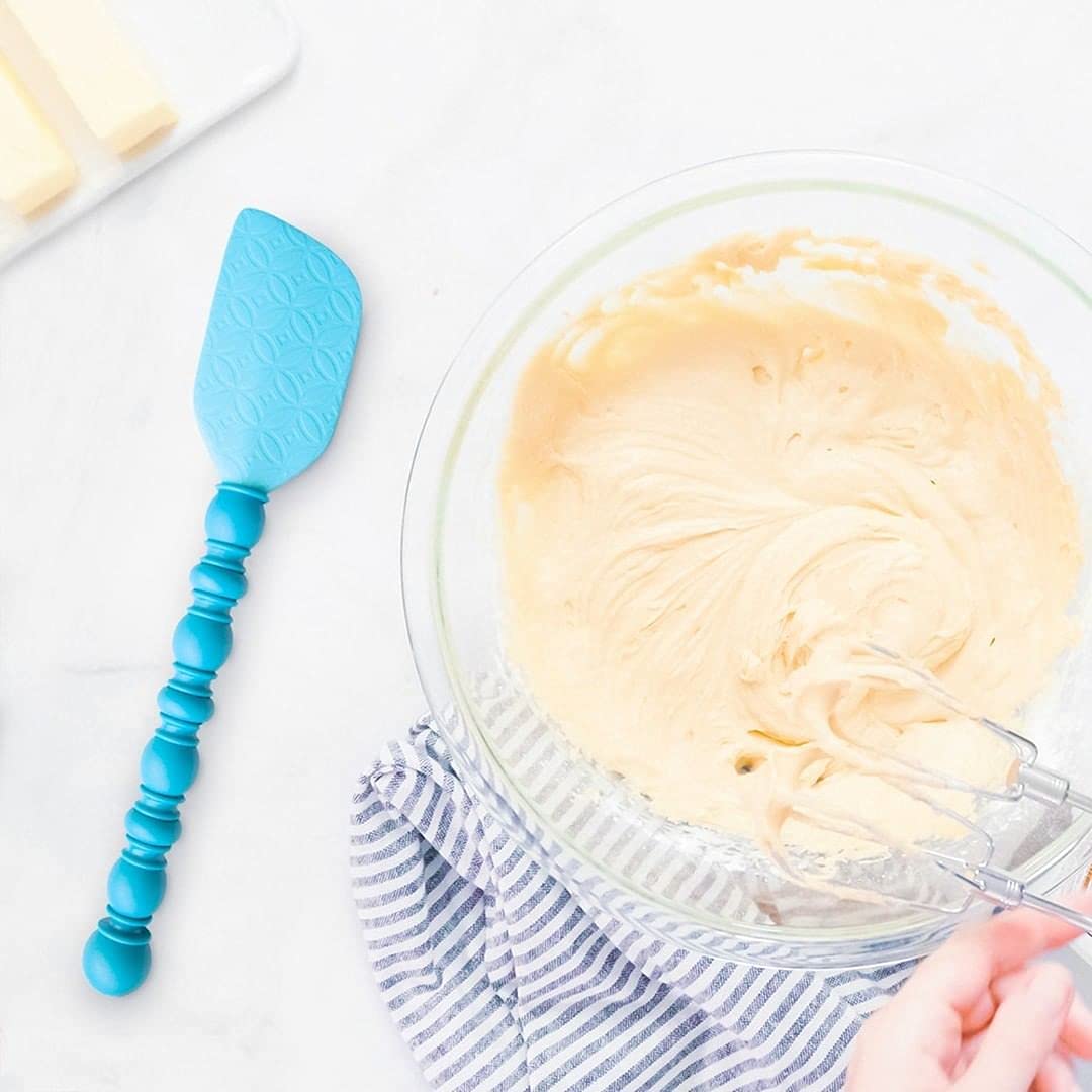 Talisman Design Silicone Spatula | 12-Inch Long | Innovative Kitchen Prep Tools | Vintage Inspired Utensil Collection | Whimsica