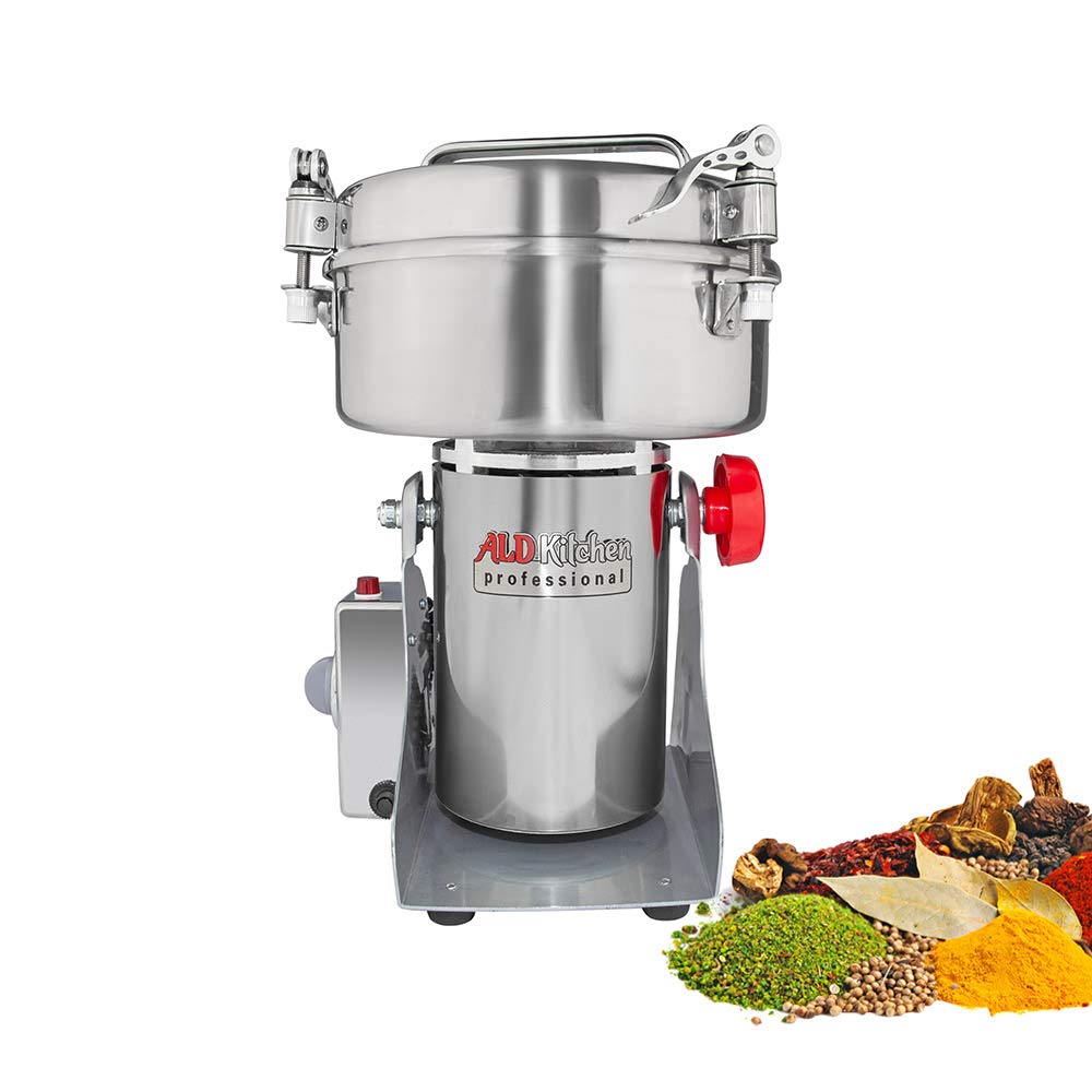 Aldkitchen Grain Mill | Swing Type Grinding Machine | Various Capacities (750 Grams)
