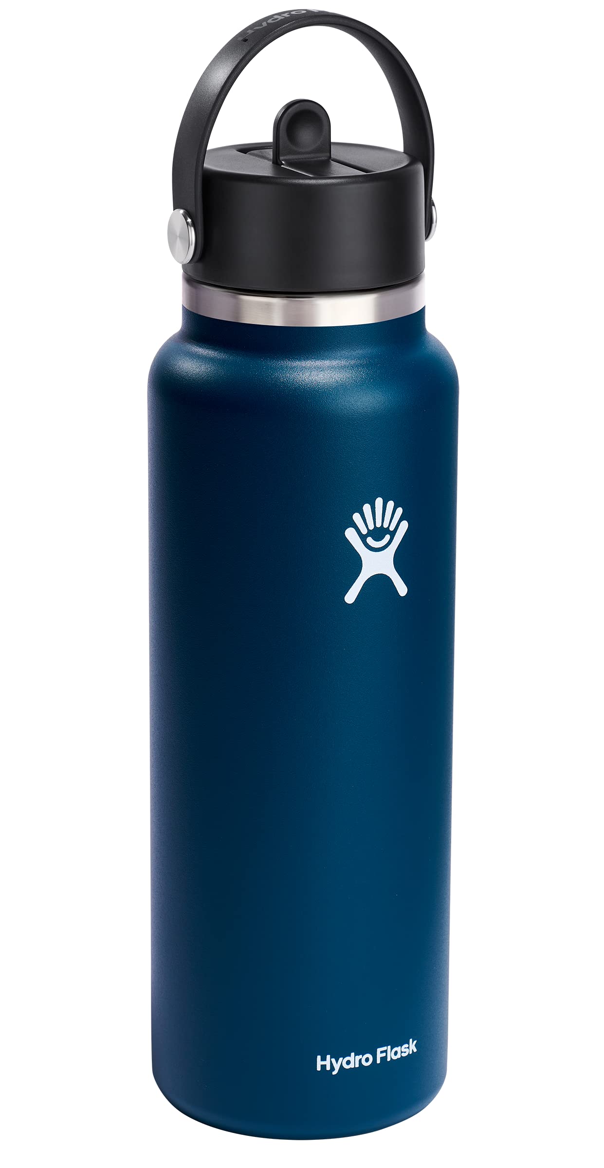 Hydro Flask Wide Flex Straw Cap Indigo 40 Oz