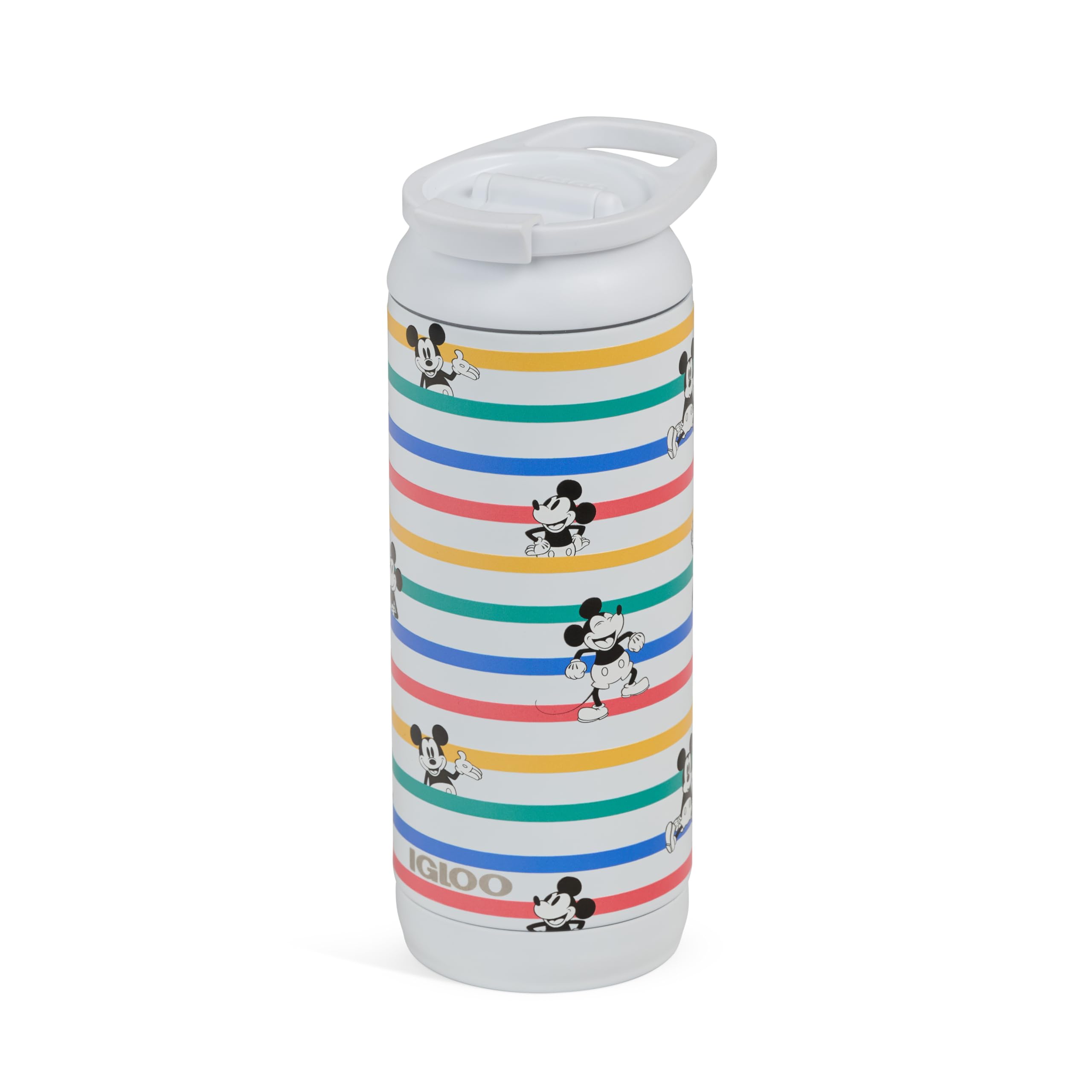 Igloo Mickey Stripe 16 oz Can, Stainless steel Insulated Tumbler